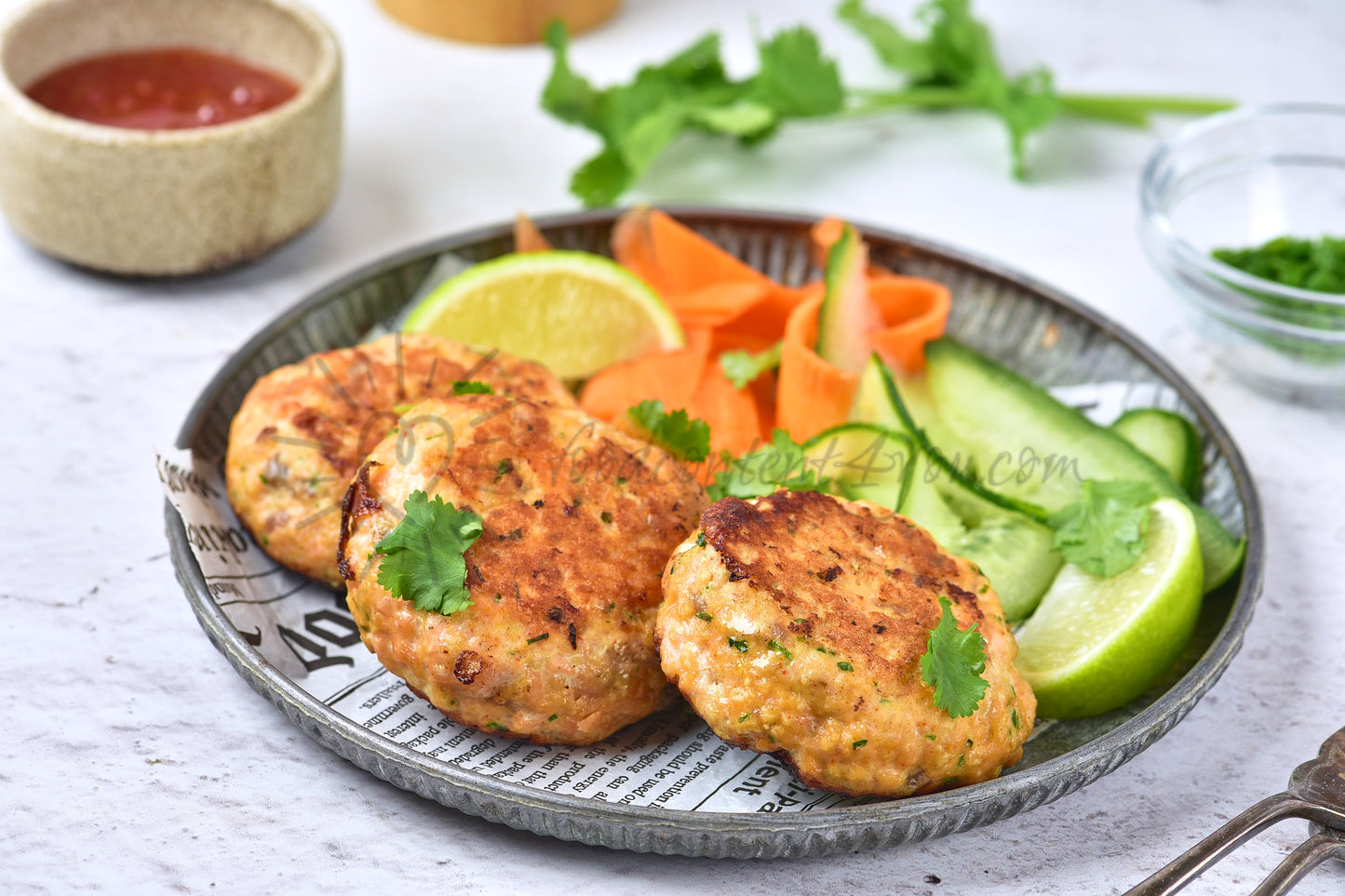 Thai Salmon Fish Cakes - Set 1 of 5