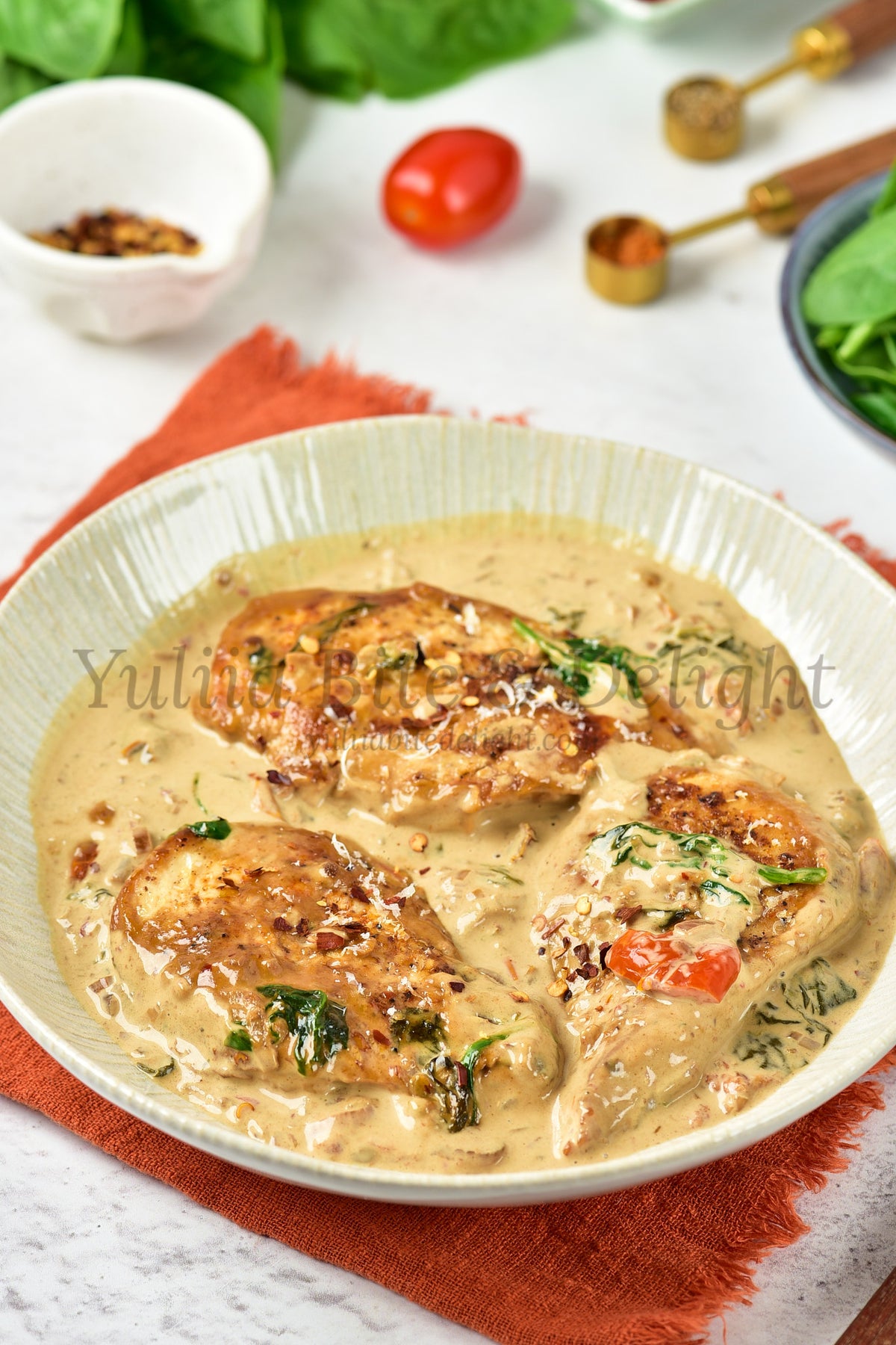 Tuscan Chicken - Set 5 of 5
