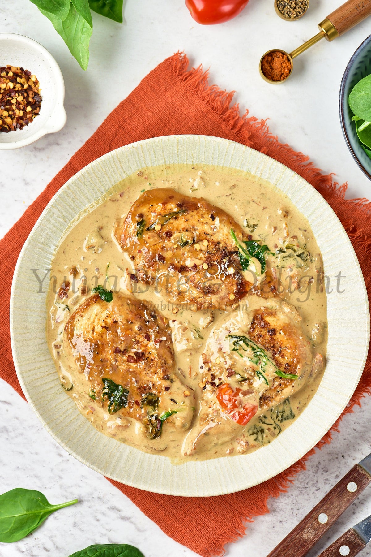 Tuscan Chicken - Set 5 of 5