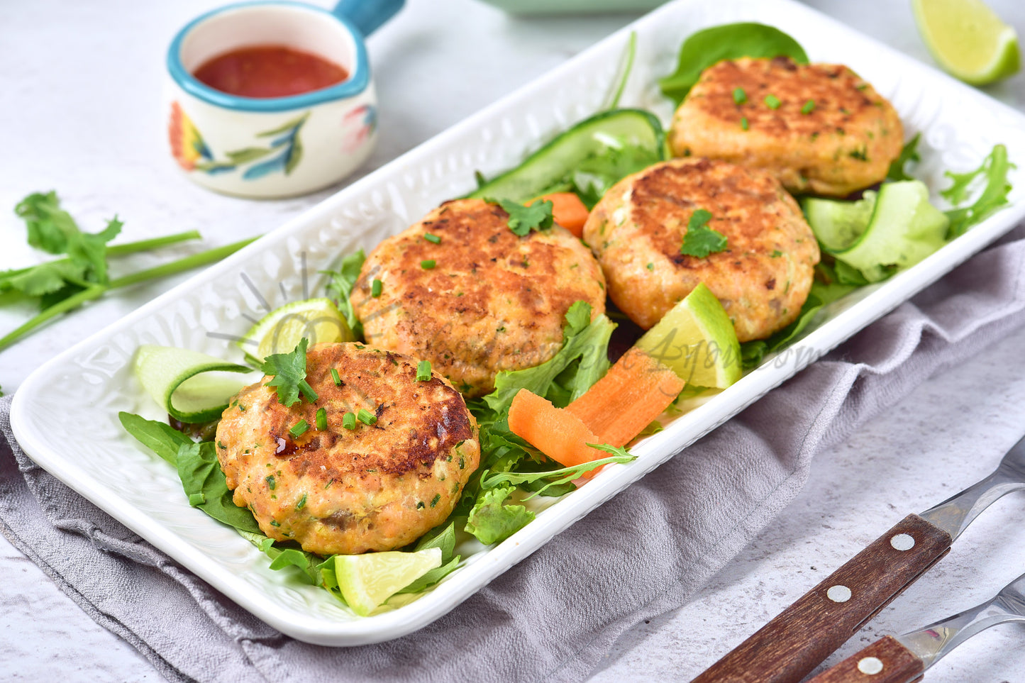 Thai Salmon Fish Cakes - Set 2 of 5