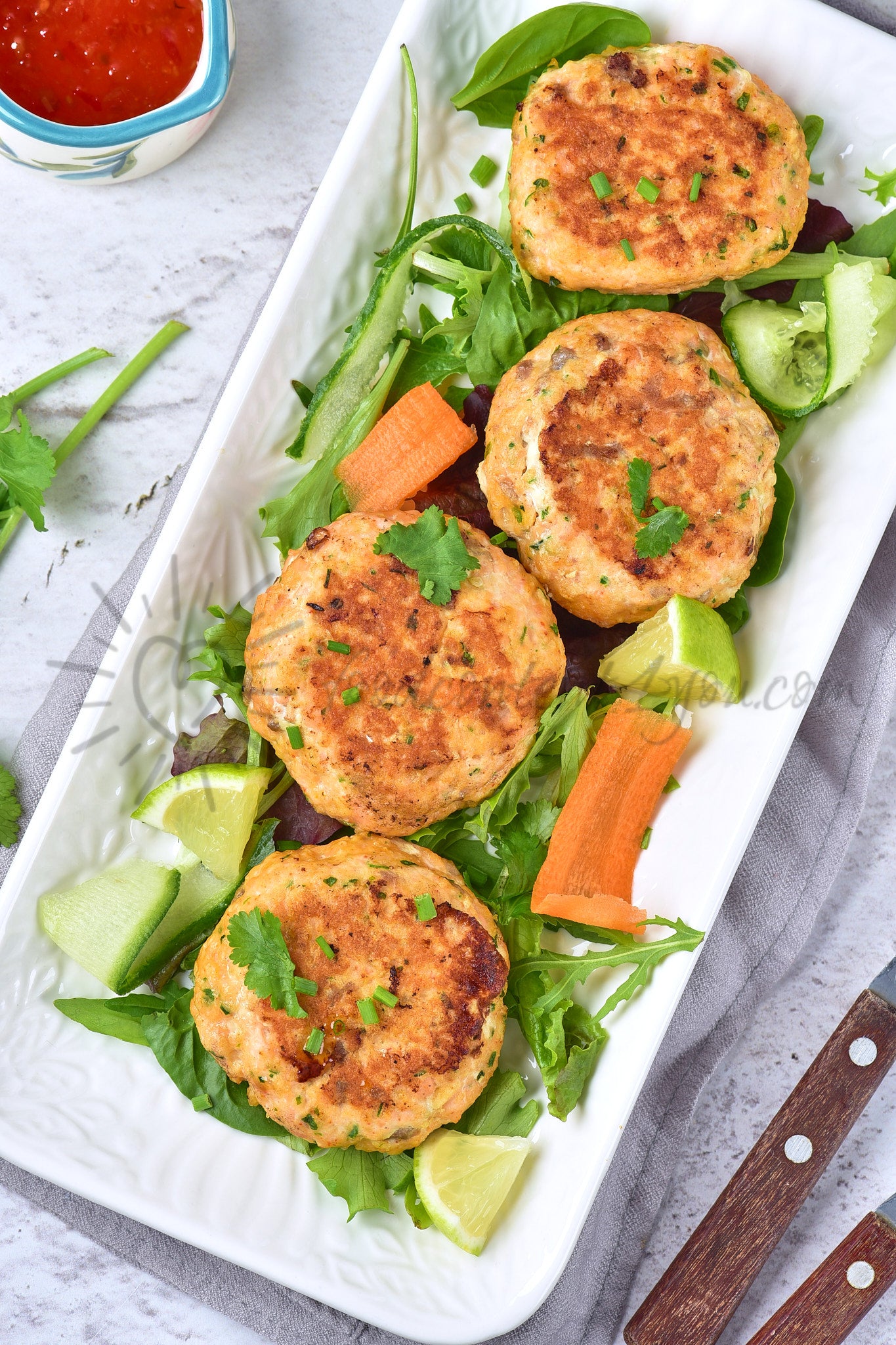 Thai Salmon Fish Cakes - Set 2 of 5