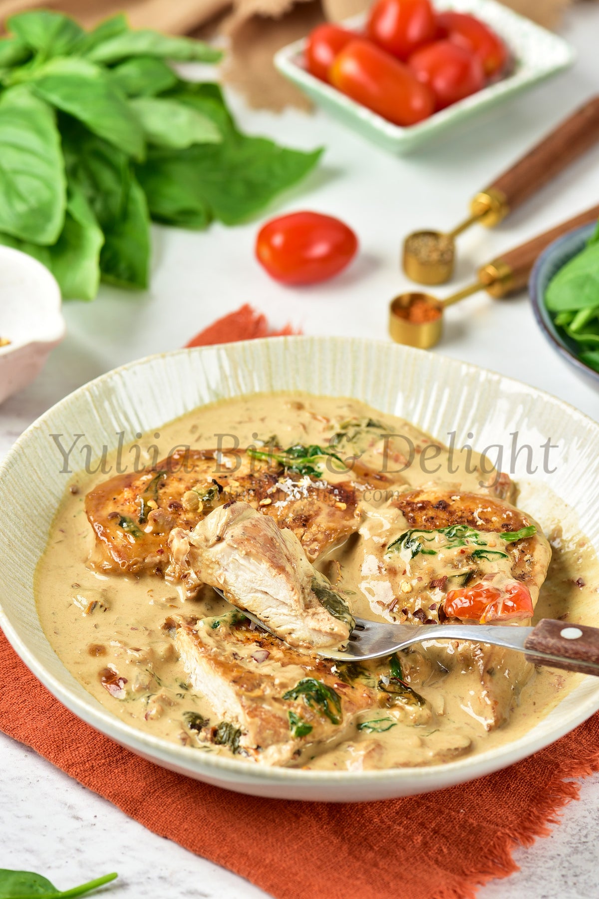 Tuscan Chicken - Set 5 of 5