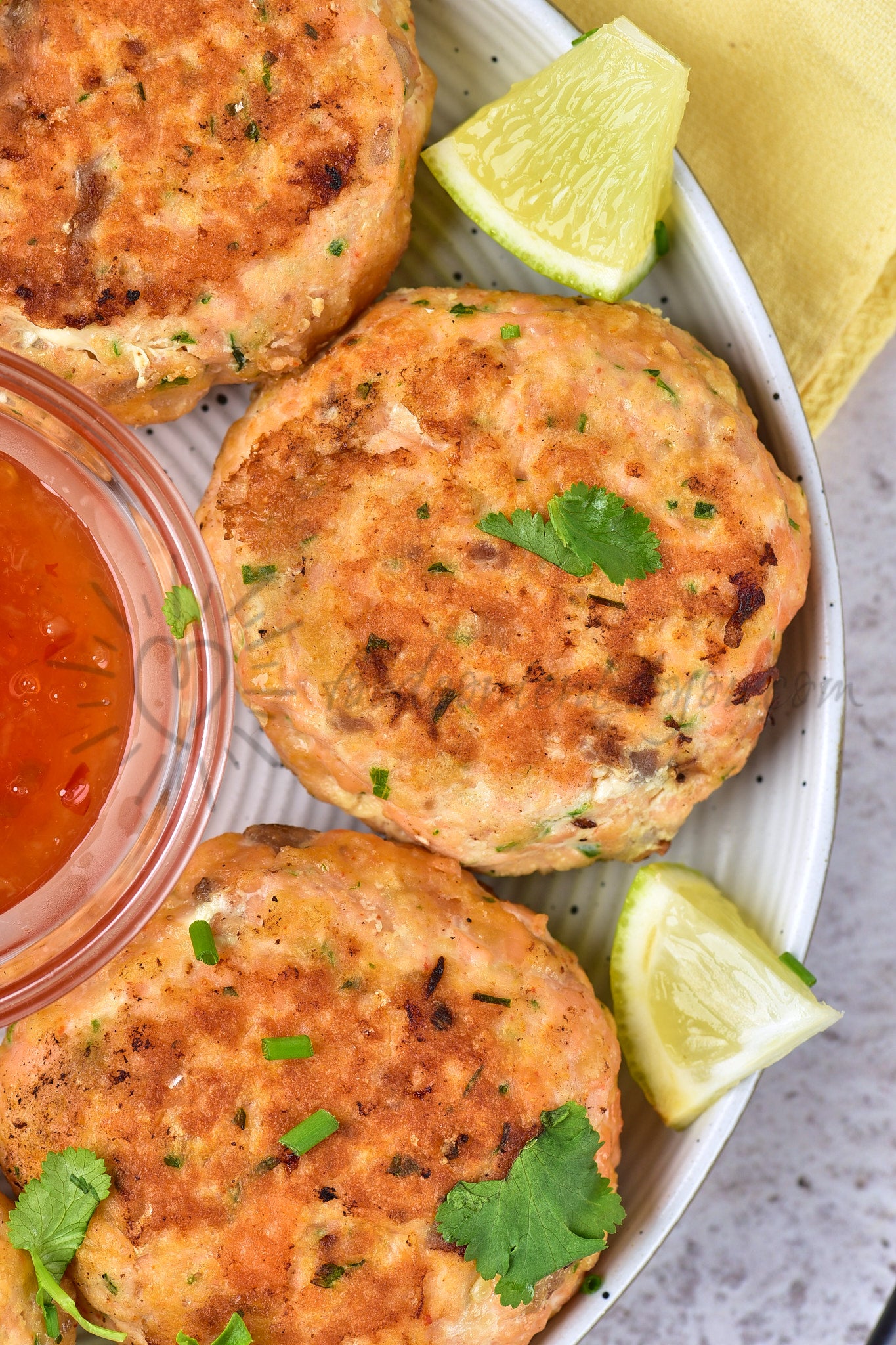Thai Salmon Fish Cakes - Set 4 of 5