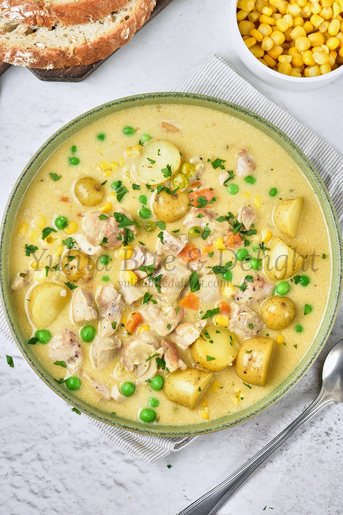 Creamy Chicken Soup - Set 1 of 5