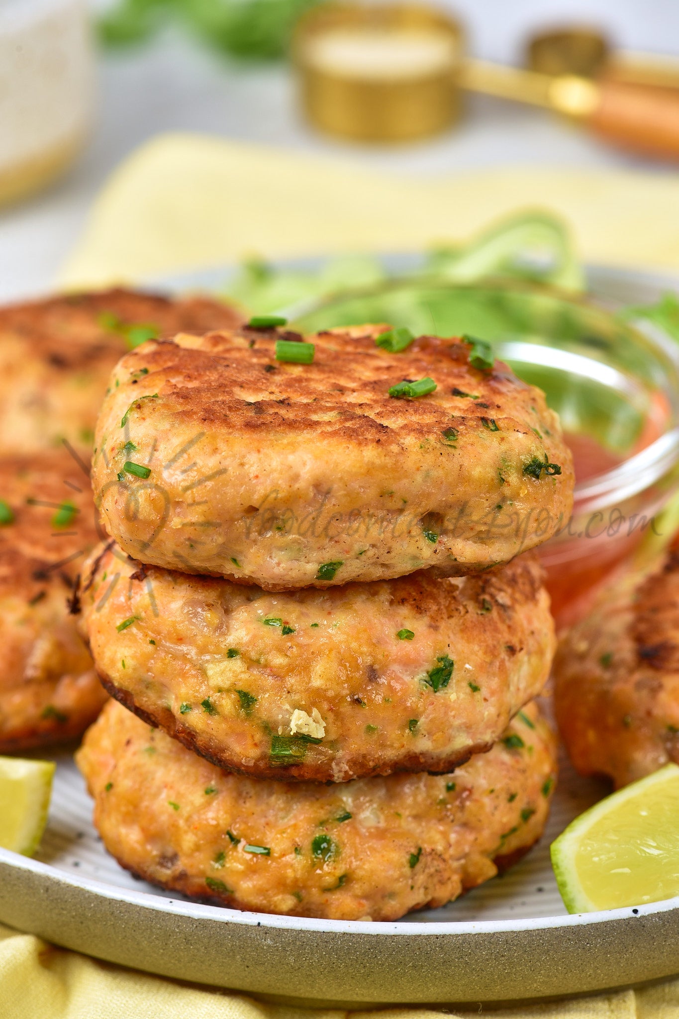 Thai Salmon Fish Cakes - Set 4 of 5