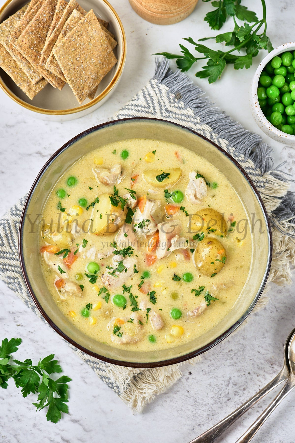Creamy Chicken Soup - Set 2 of 5
