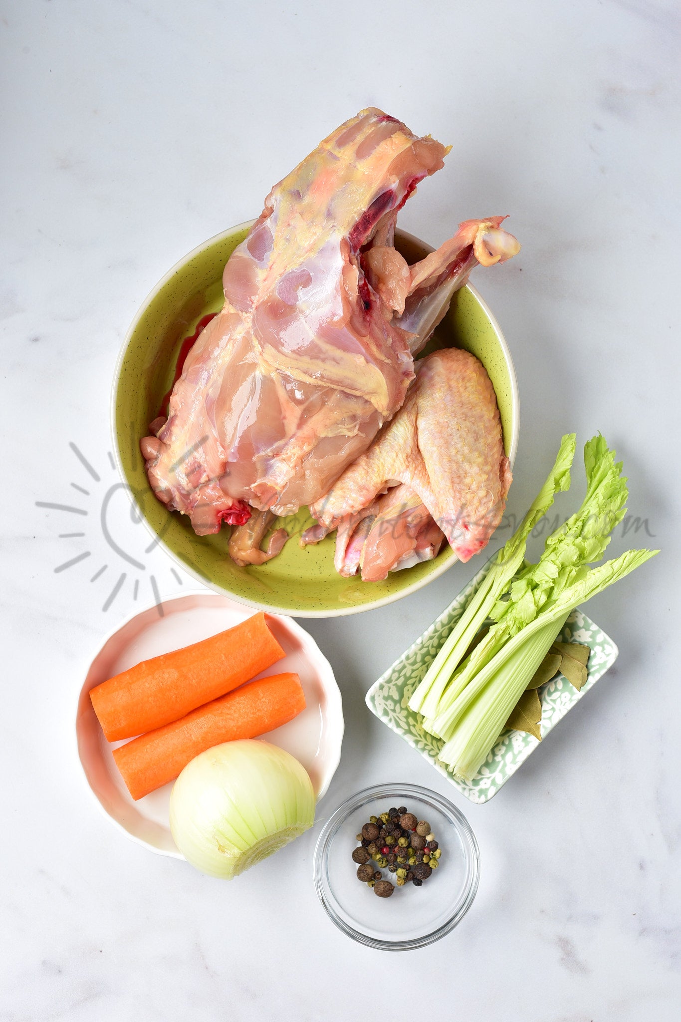 Chicken Stock - Set 5 of 5