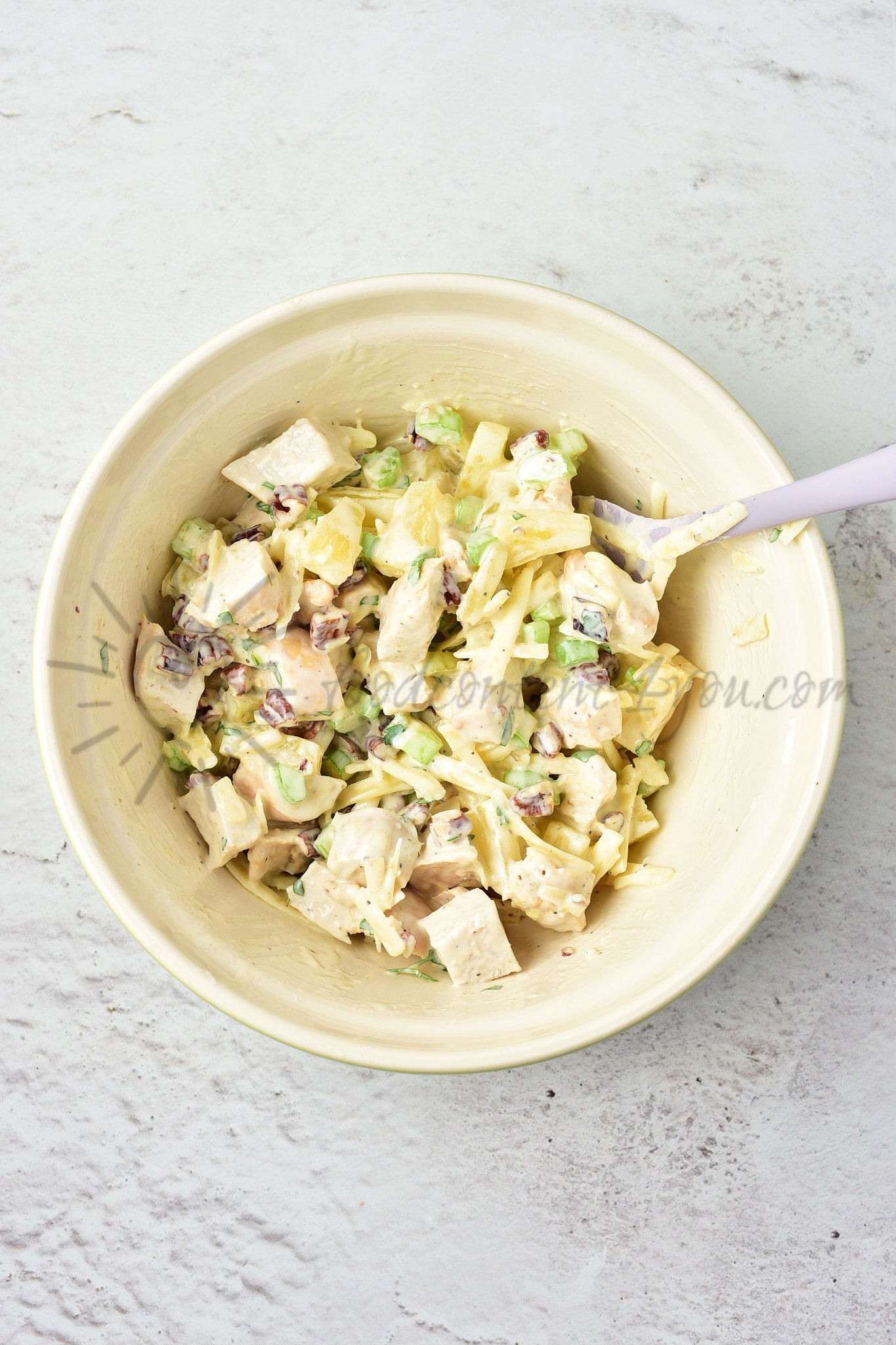 Pineapple Chicken Salad - Set 3 of 5