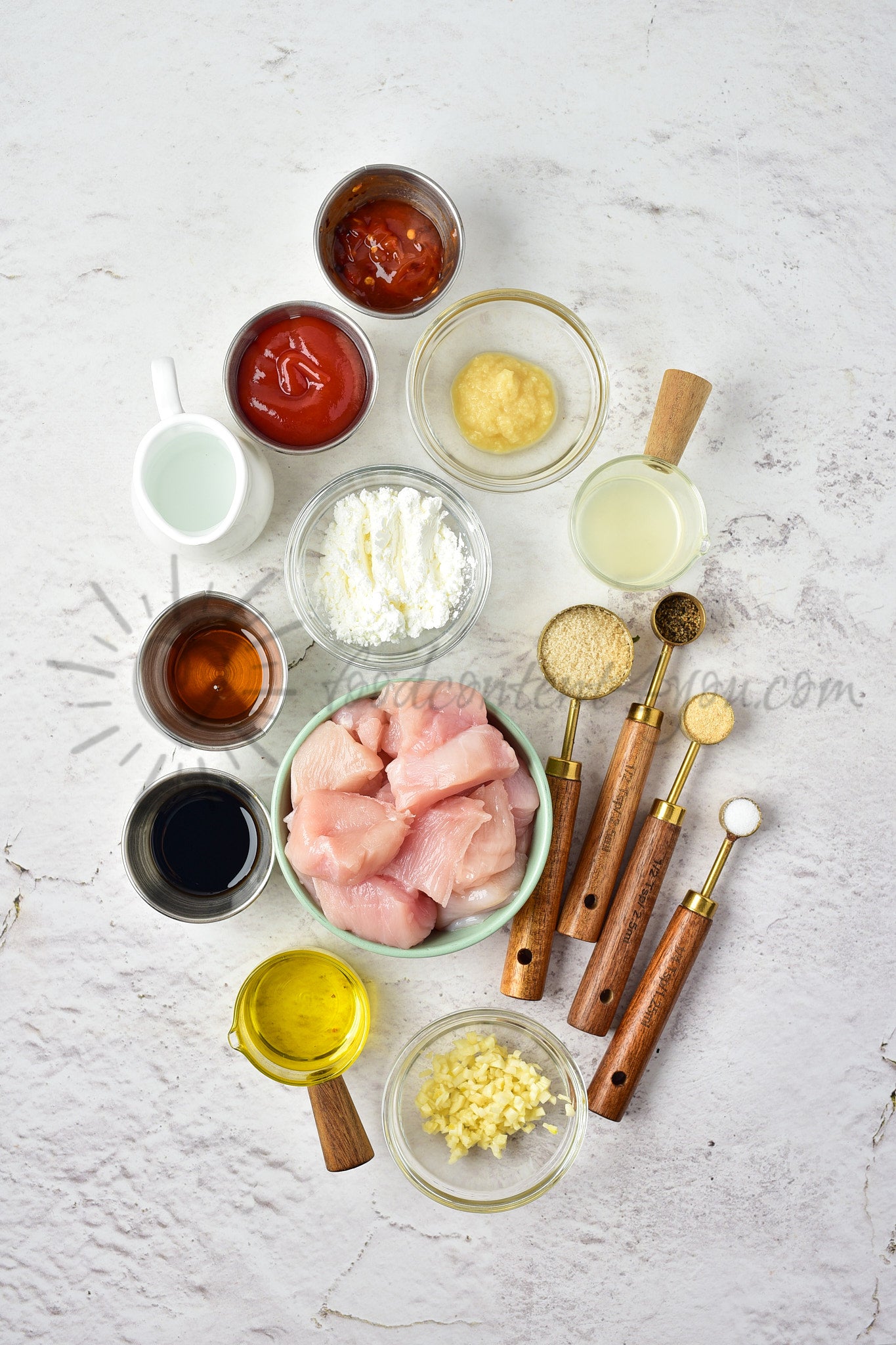Korean Fried Chicken - Set 4 of 5
