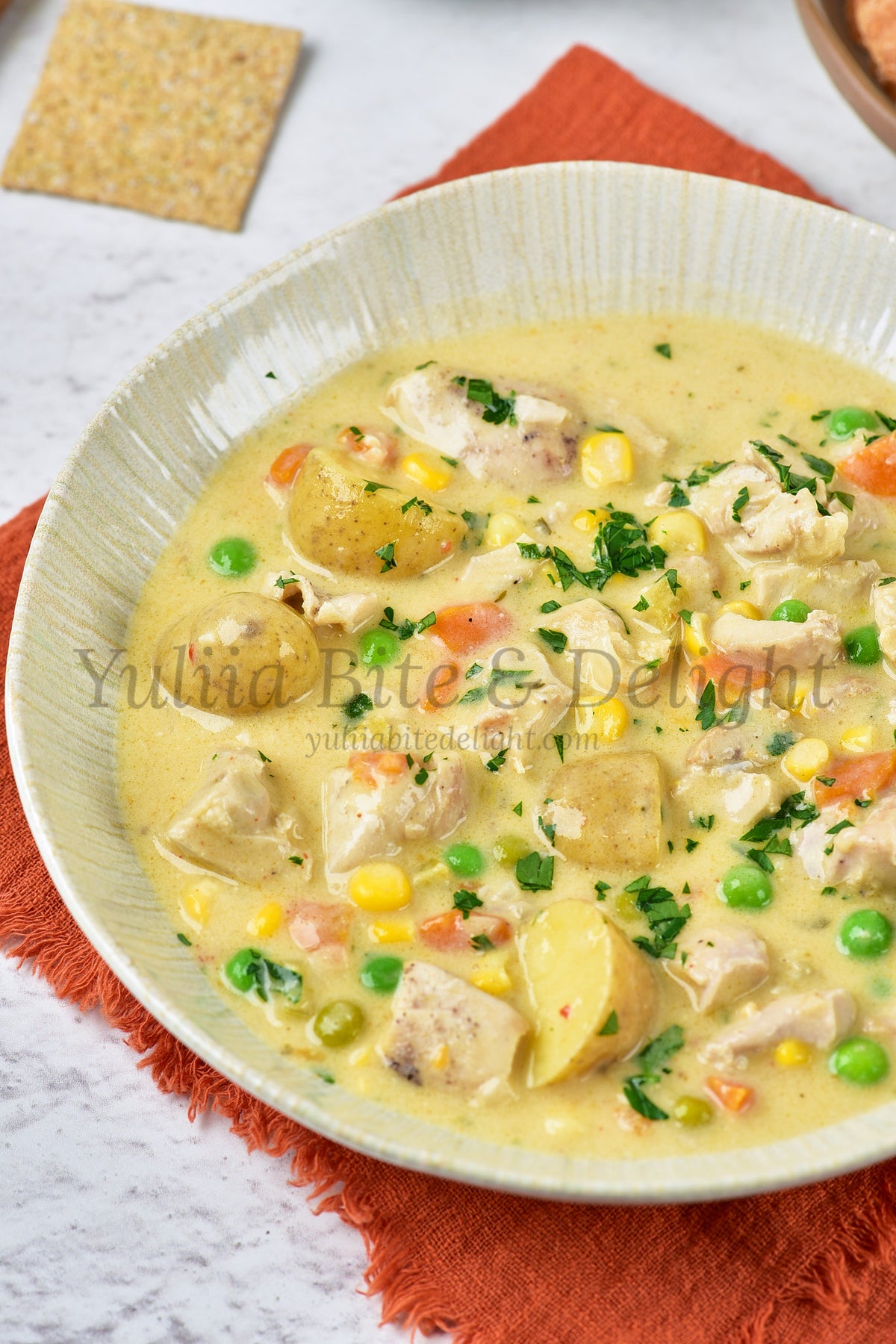 Creamy Chicken Soup - Set 4 of 5