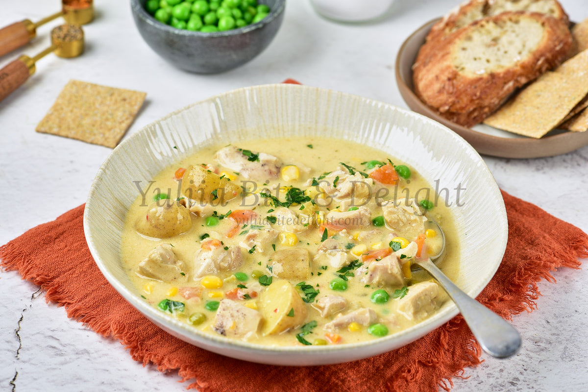 Creamy Chicken Soup - Set 4 of 5