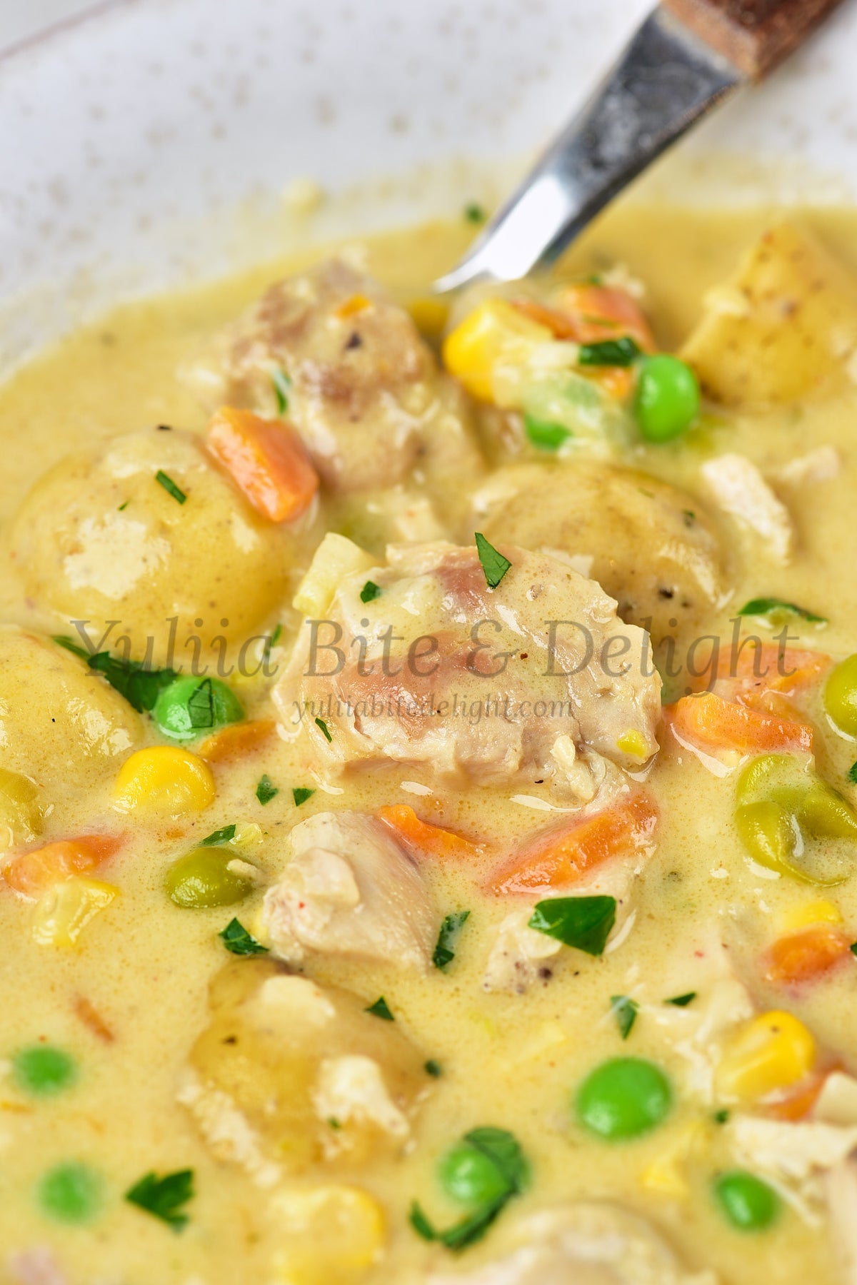 Creamy Chicken Soup - Set 5 of 5