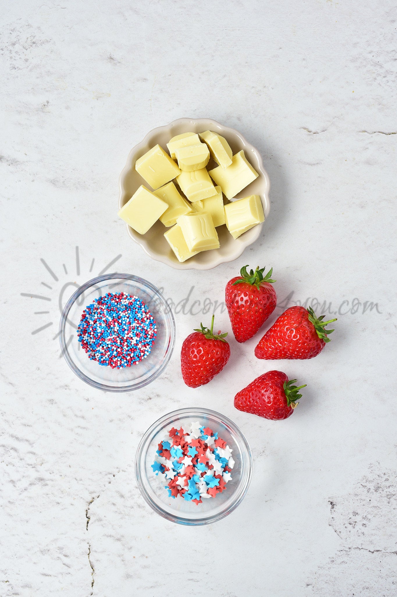 4th of July strawberries - Set 3 of 5