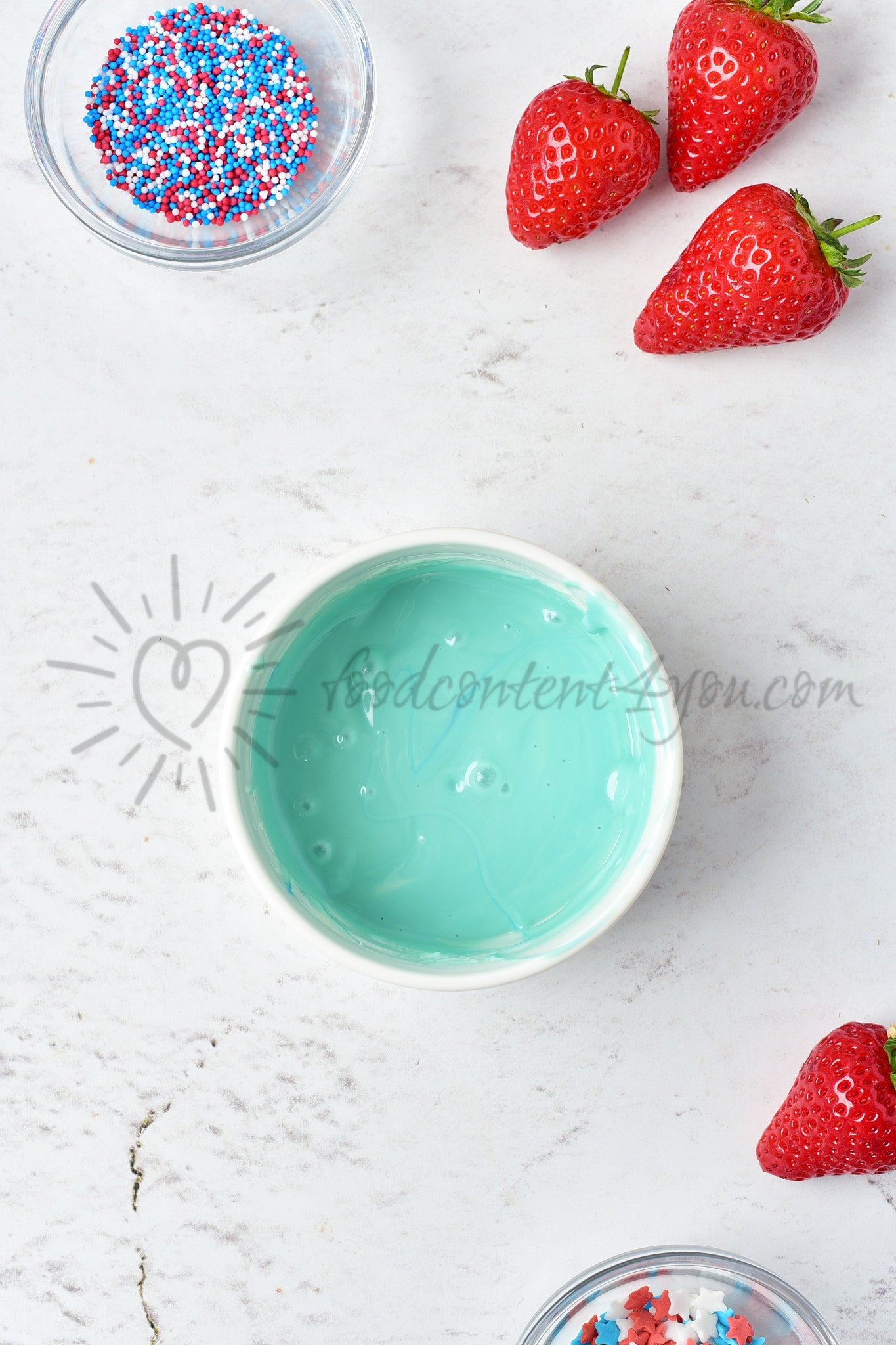 4th of July strawberries - Set 3 of 5