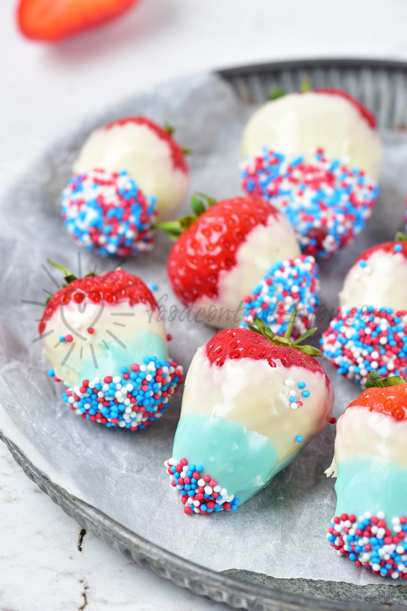 4th of July strawberries - Set 3 of 5