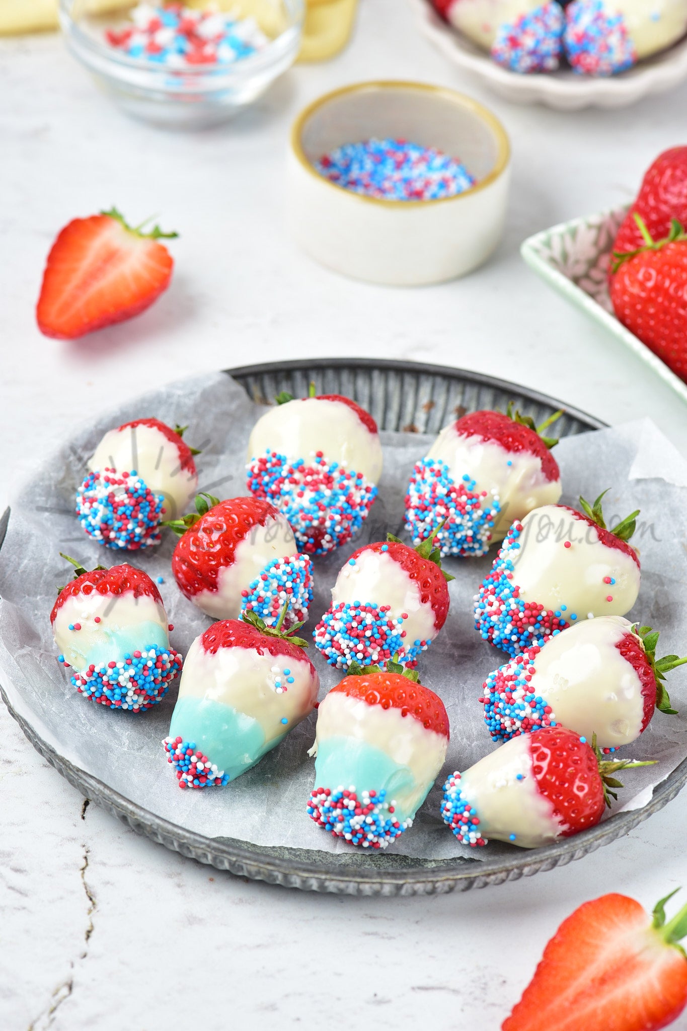 4th of July strawberries - Set 3 of 5