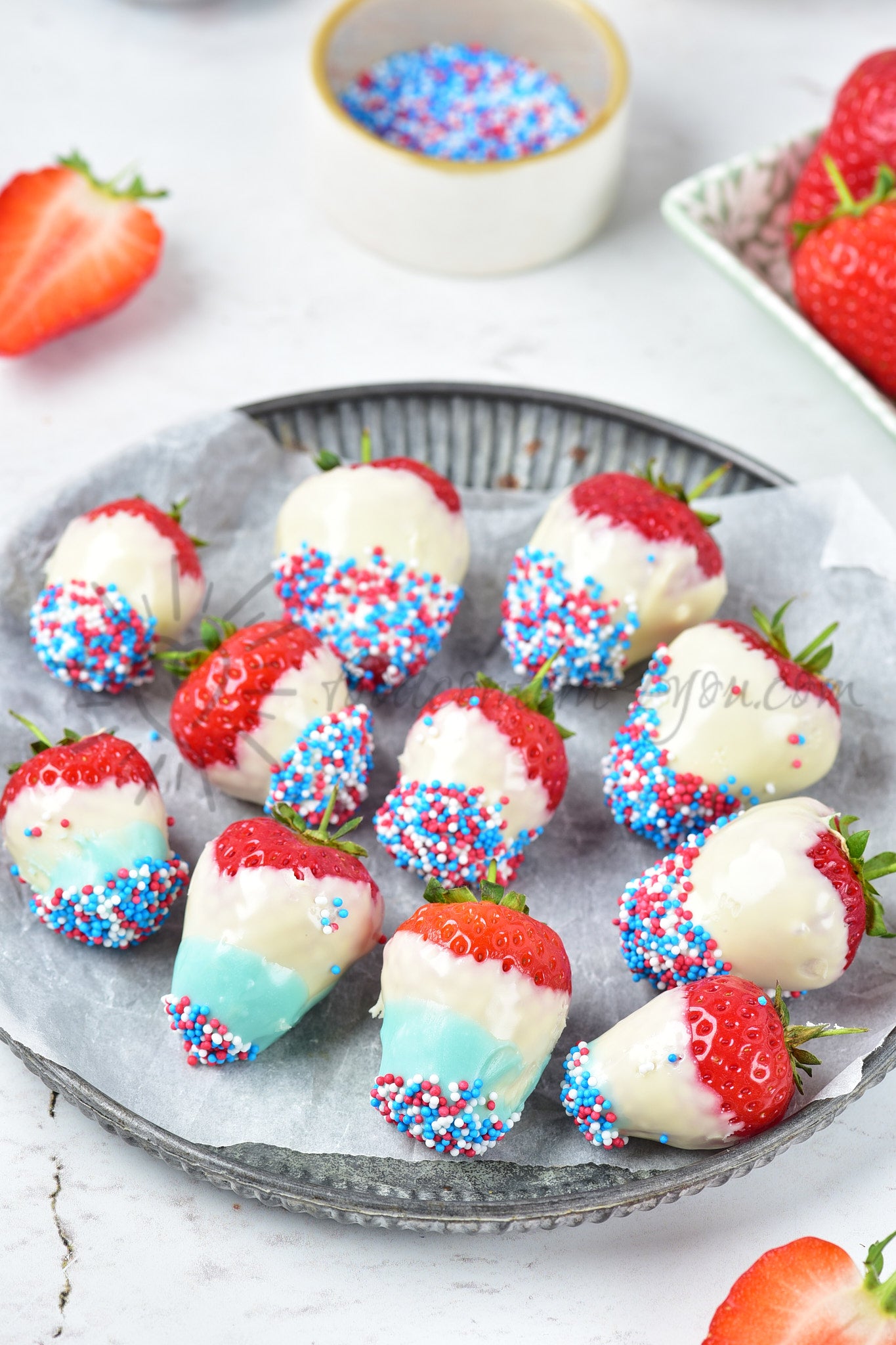 4th of July strawberries - Set 3 of 5