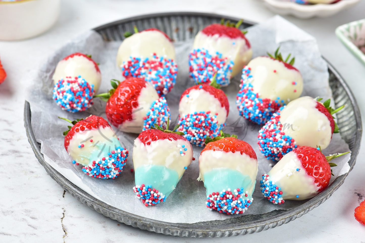 4th of July strawberries - Set 3 of 5
