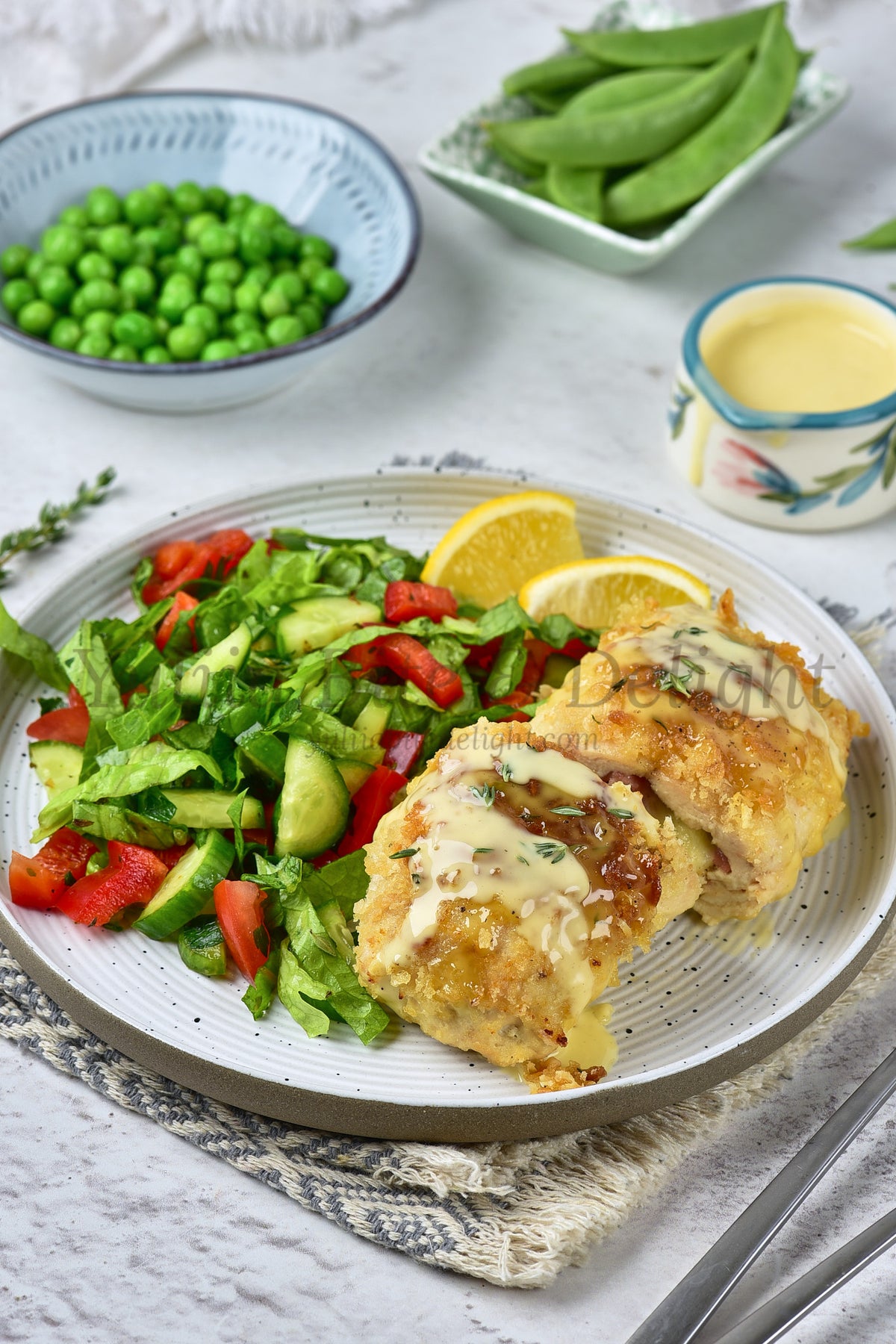 Cordon Bleu Chicken - Set 4 of 5