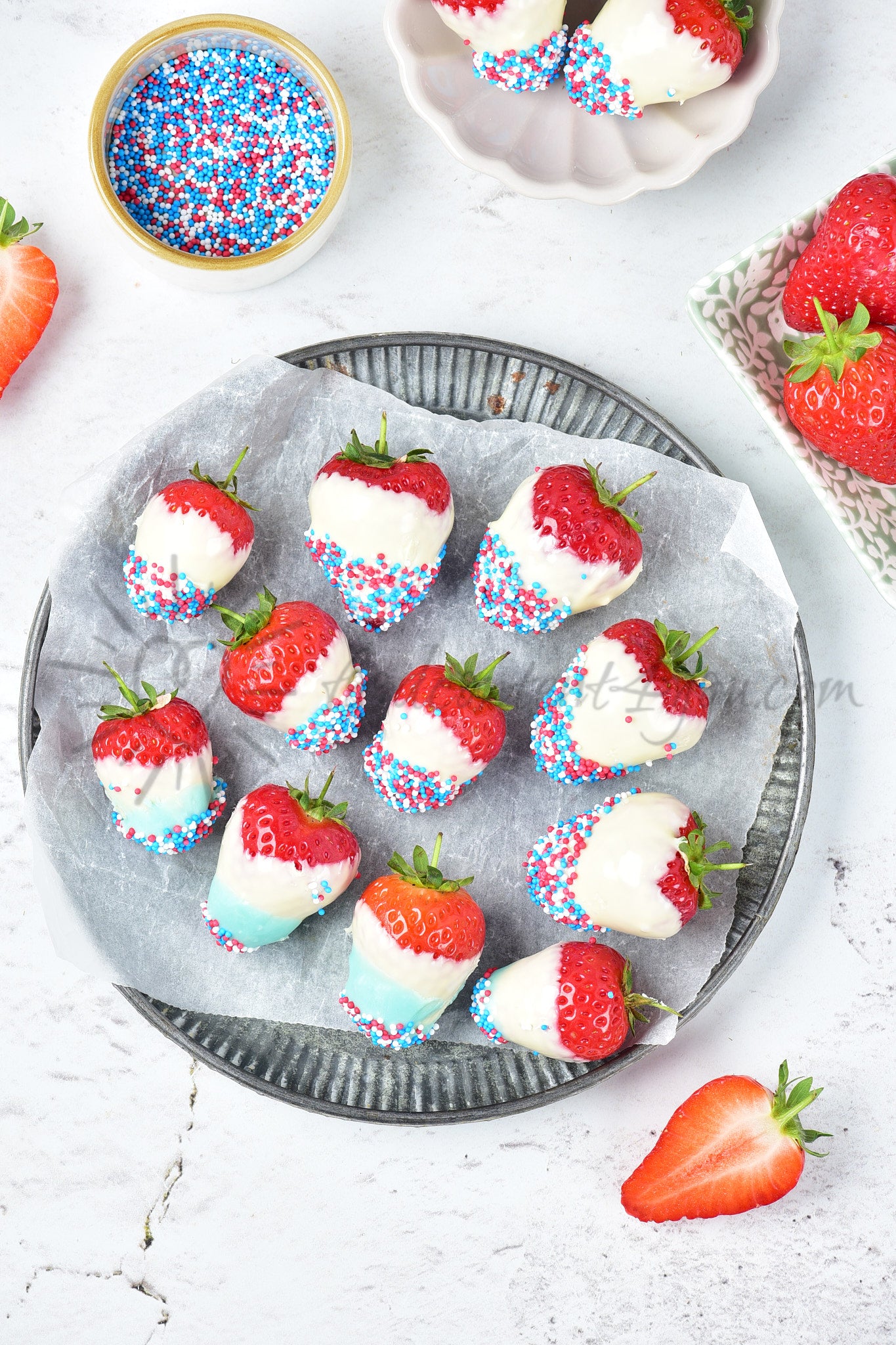 4th of July strawberries - Set 3 of 5