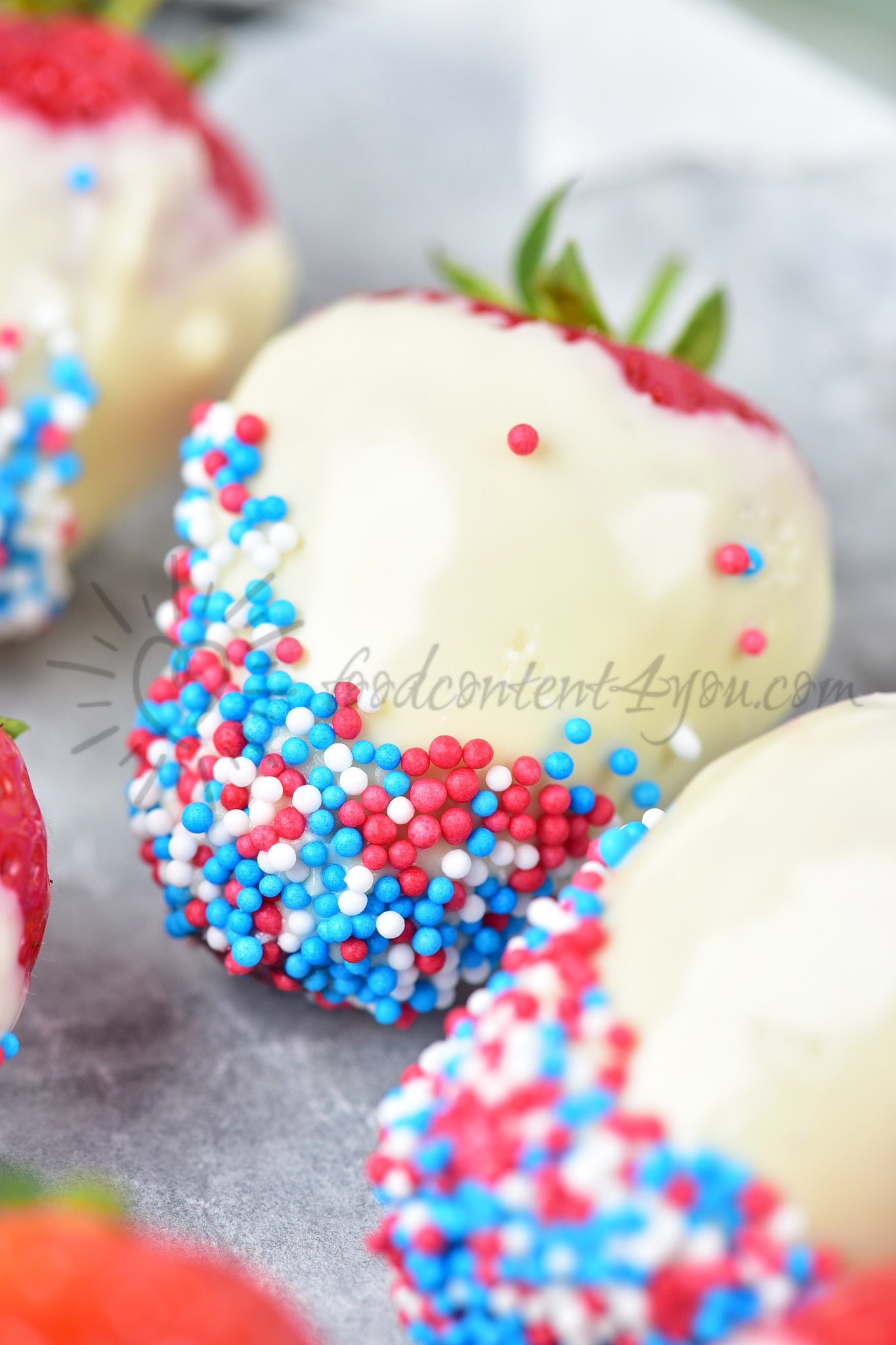 4th of July strawberries - Set 3 of 5