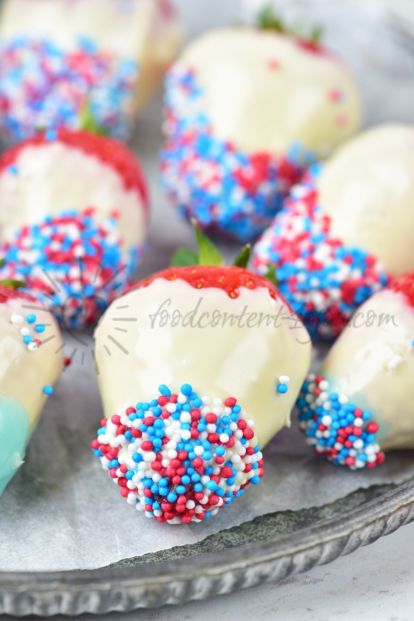 4th of July strawberries - Set 3 of 5