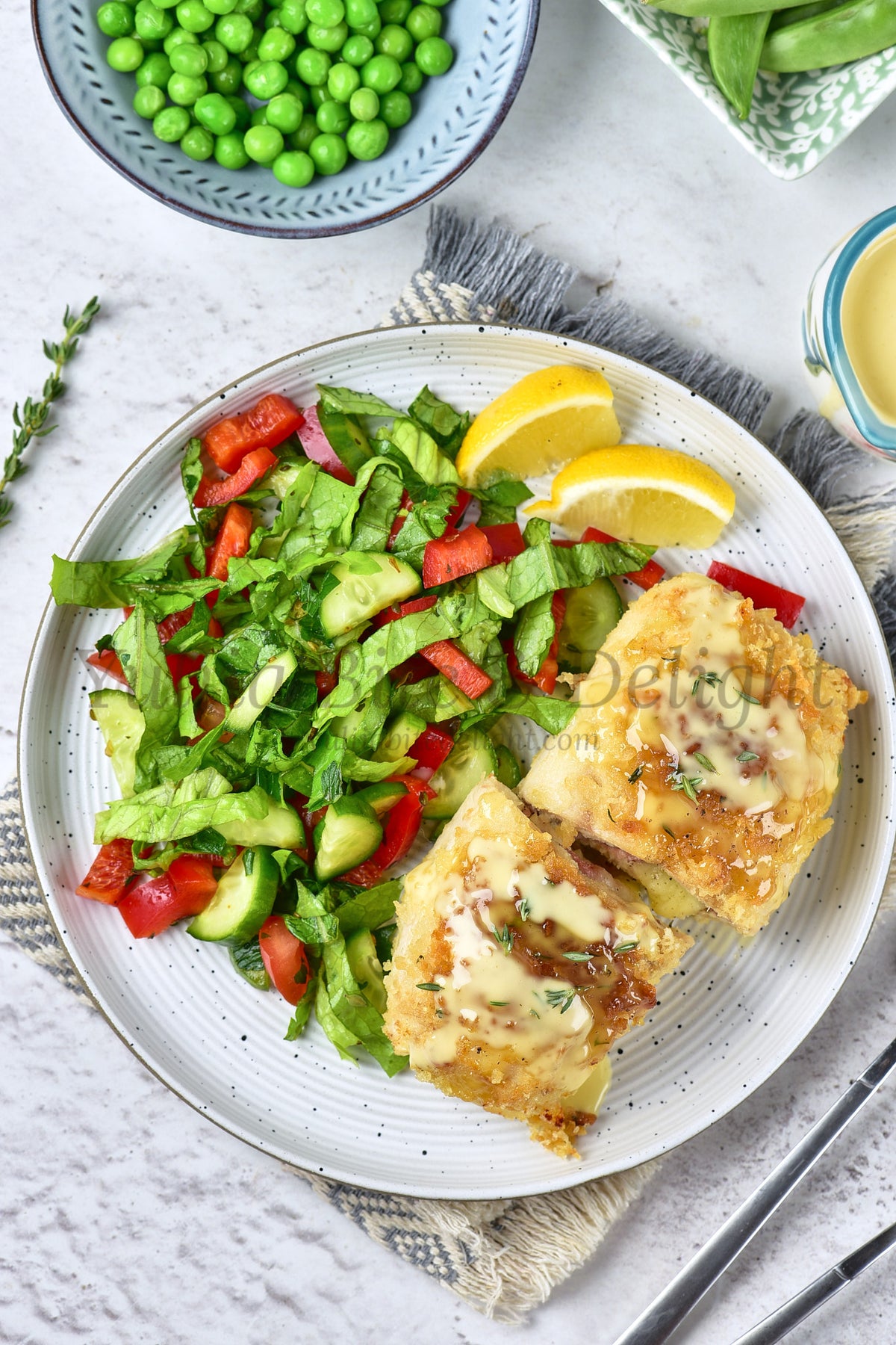 Cordon Bleu Chicken - Set 4 of 5