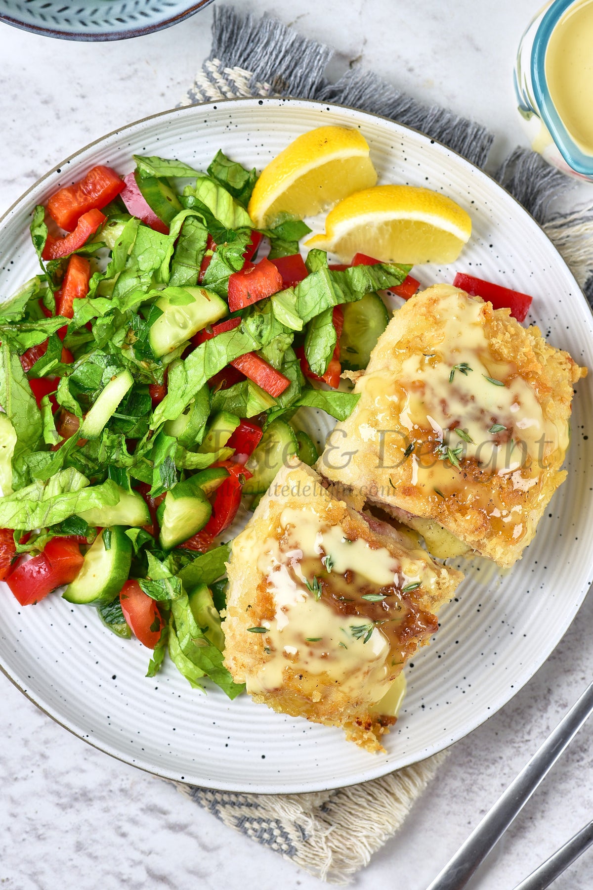 Cordon Bleu Chicken - Set 4 of 5