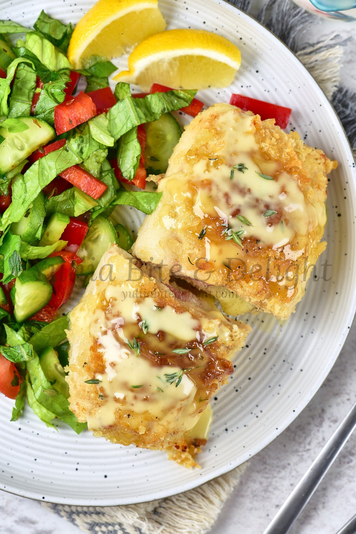 Cordon Bleu Chicken - Set 4 of 5