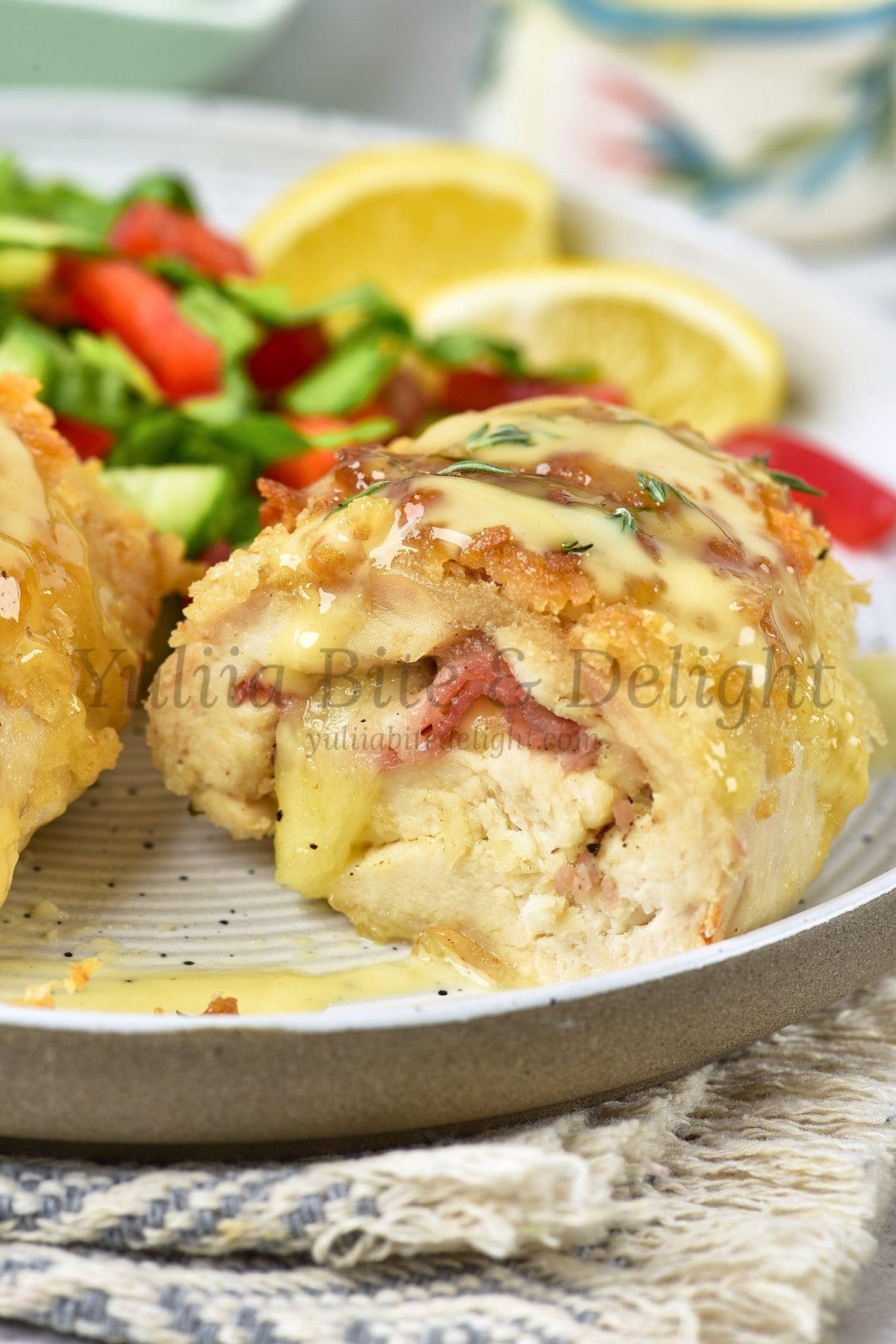 Cordon Bleu Chicken - Set 4 of 5