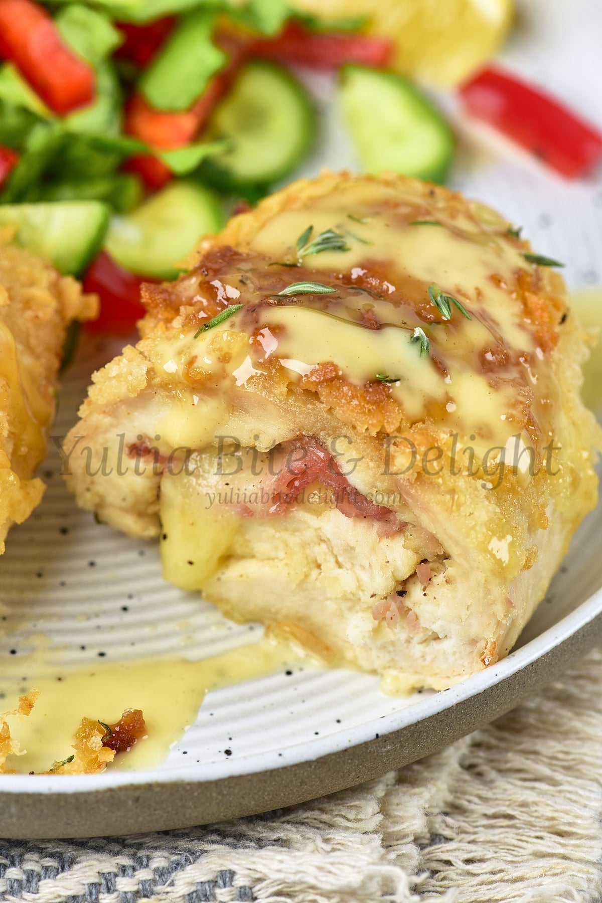 Cordon Bleu Chicken - Set 4 of 5