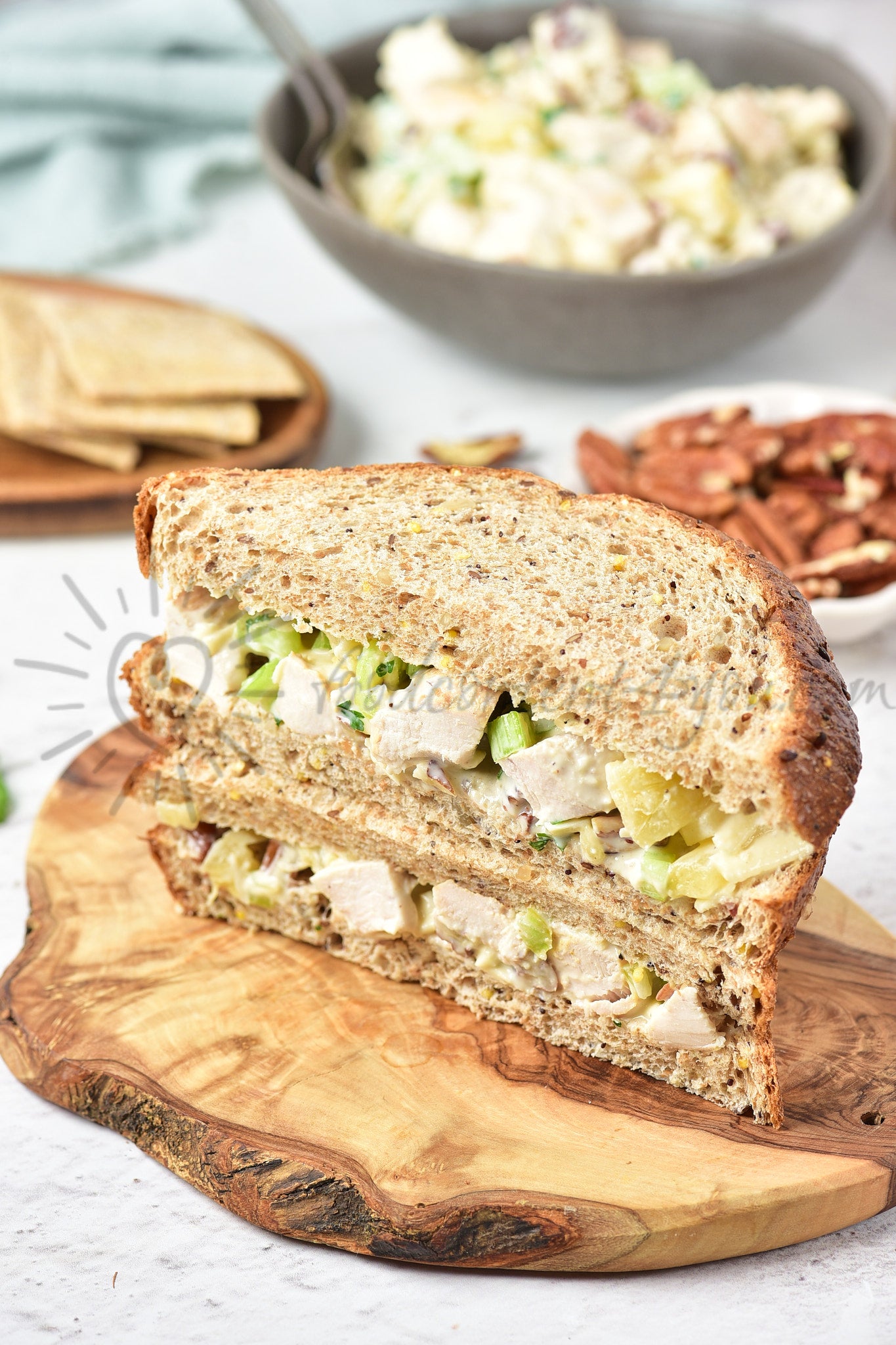 Pineapple Chicken Salad - Set 1 of 5