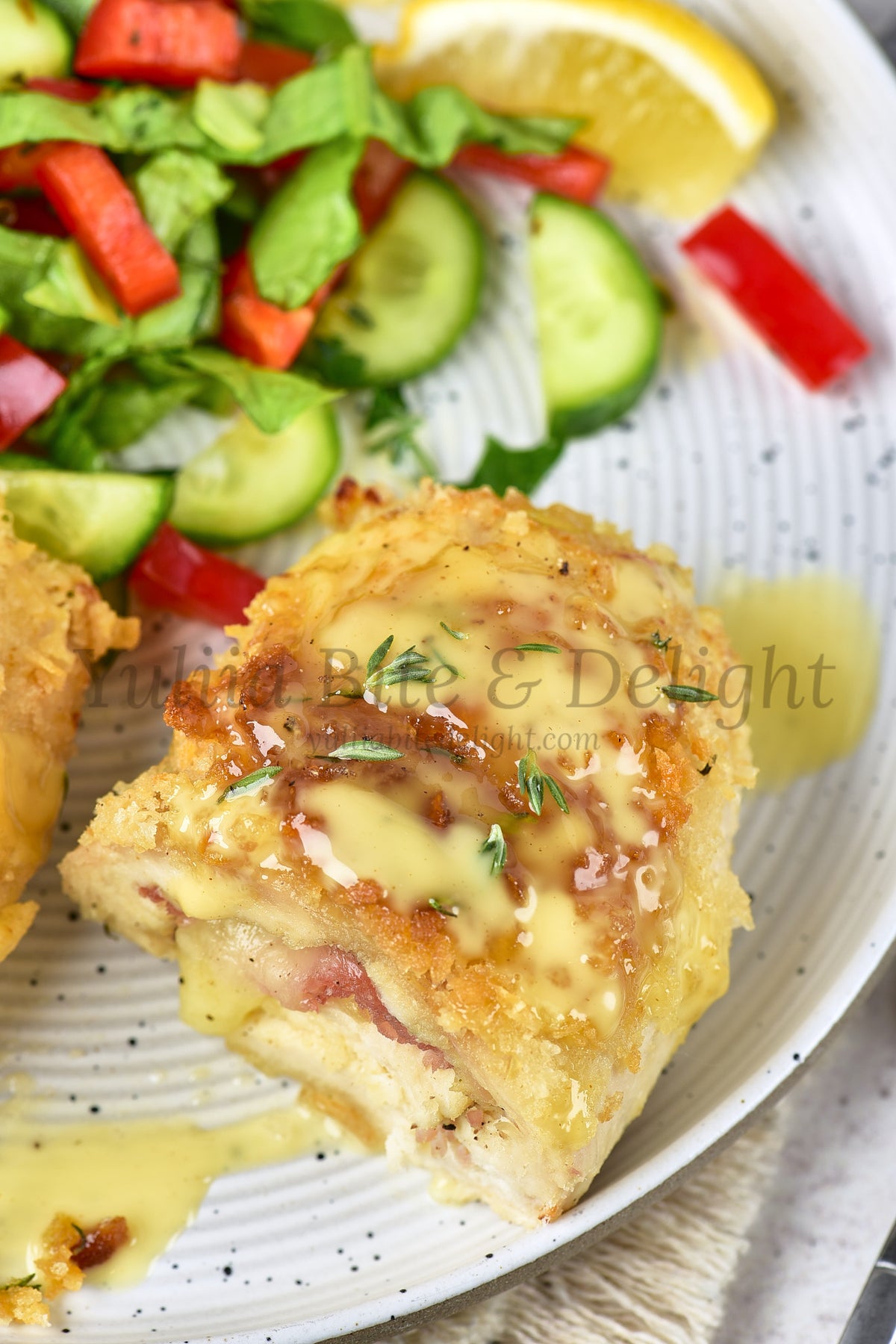 Cordon Bleu Chicken - Set 4 of 5