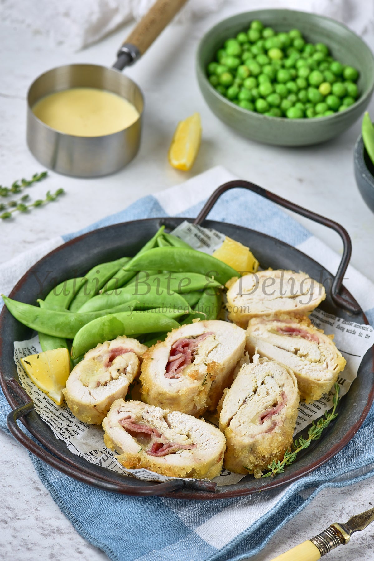 Cordon Bleu Chicken - Set 5 of 5