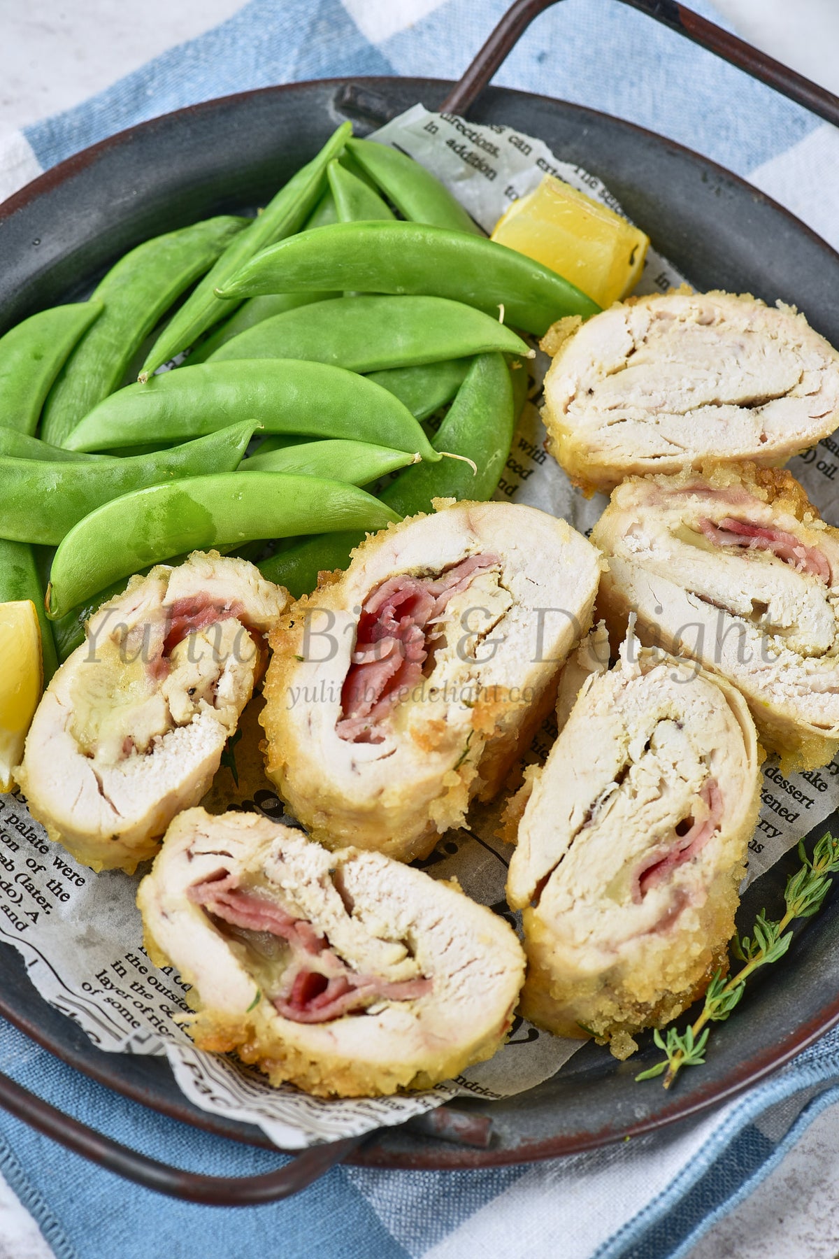 Cordon Bleu Chicken - Set 5 of 5