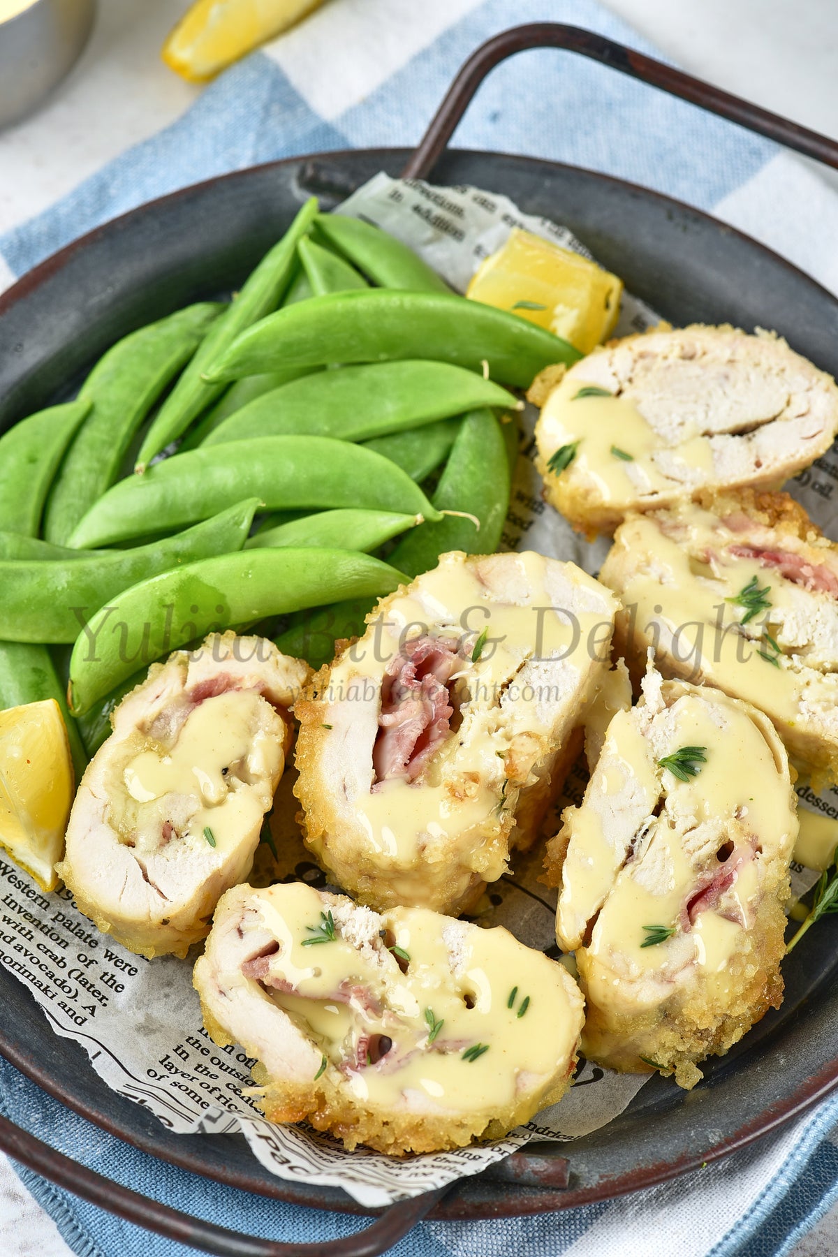 Cordon Bleu Chicken - Set 5 of 5