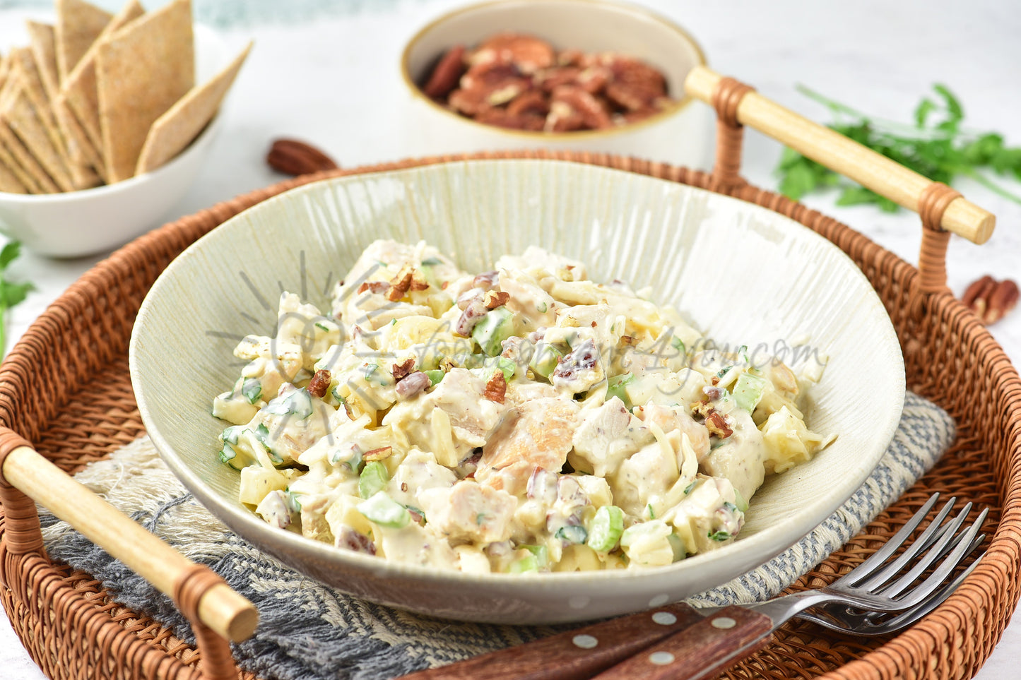 Pineapple Chicken Salad - Set 2 of 5