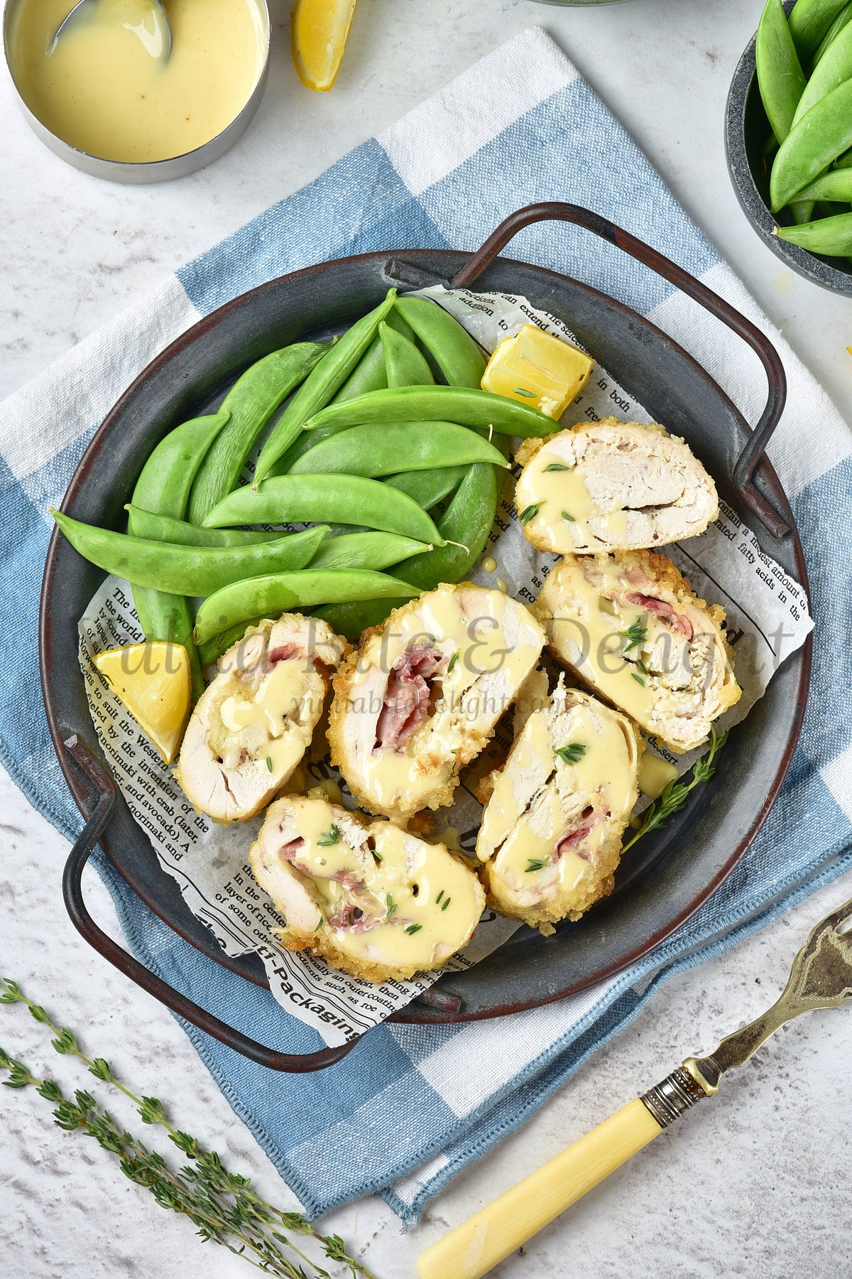 Cordon Bleu Chicken - Set 5 of 5