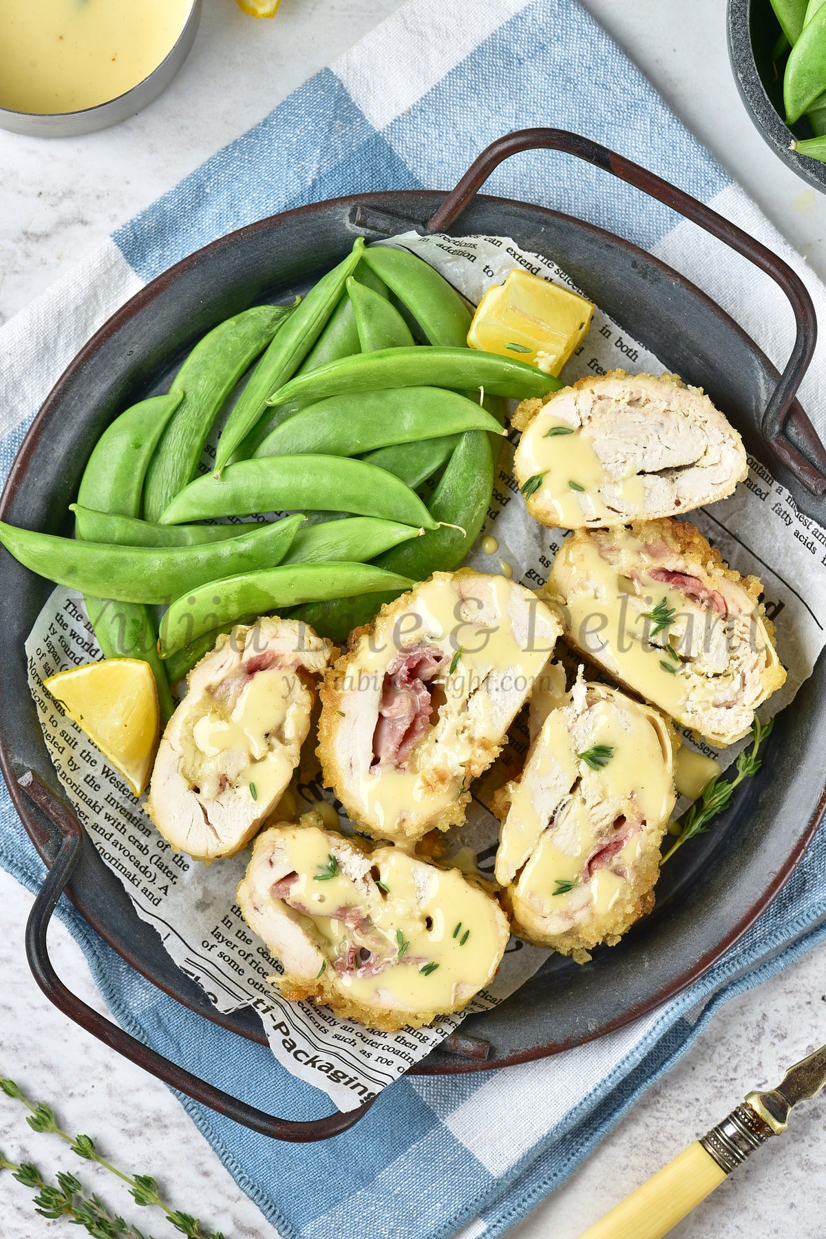 Cordon Bleu Chicken - Set 5 of 5
