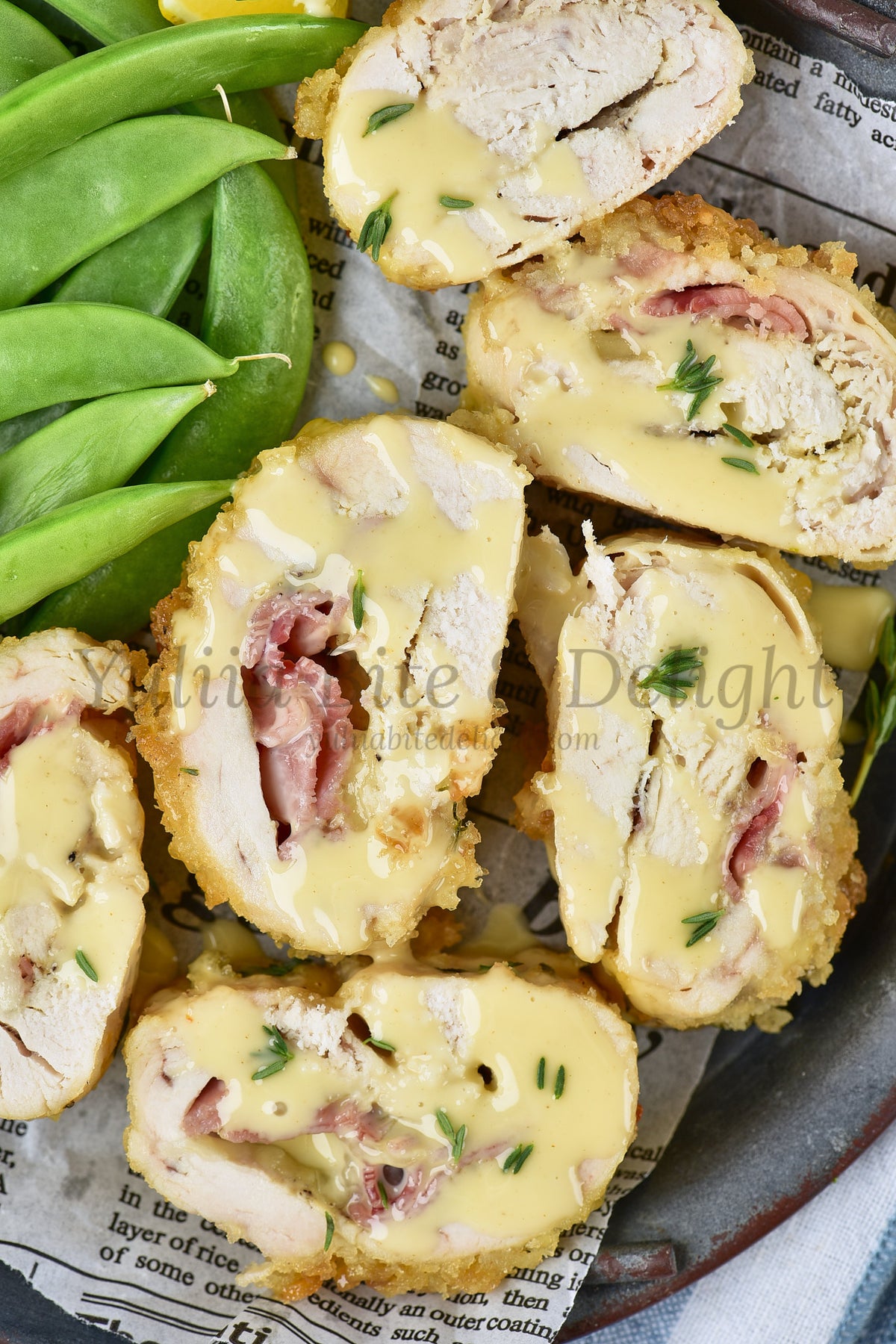 Cordon Bleu Chicken - Set 5 of 5