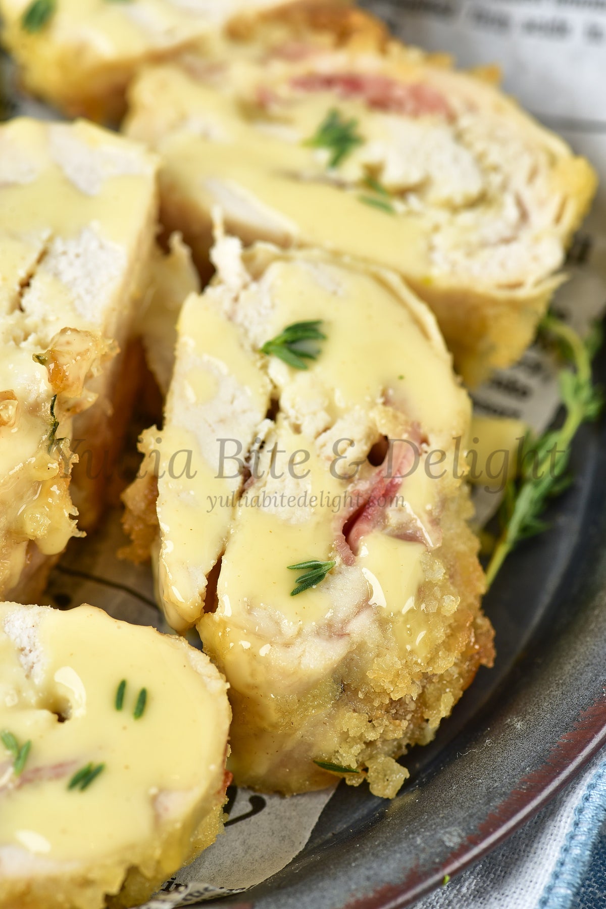 Cordon Bleu Chicken - Set 5 of 5