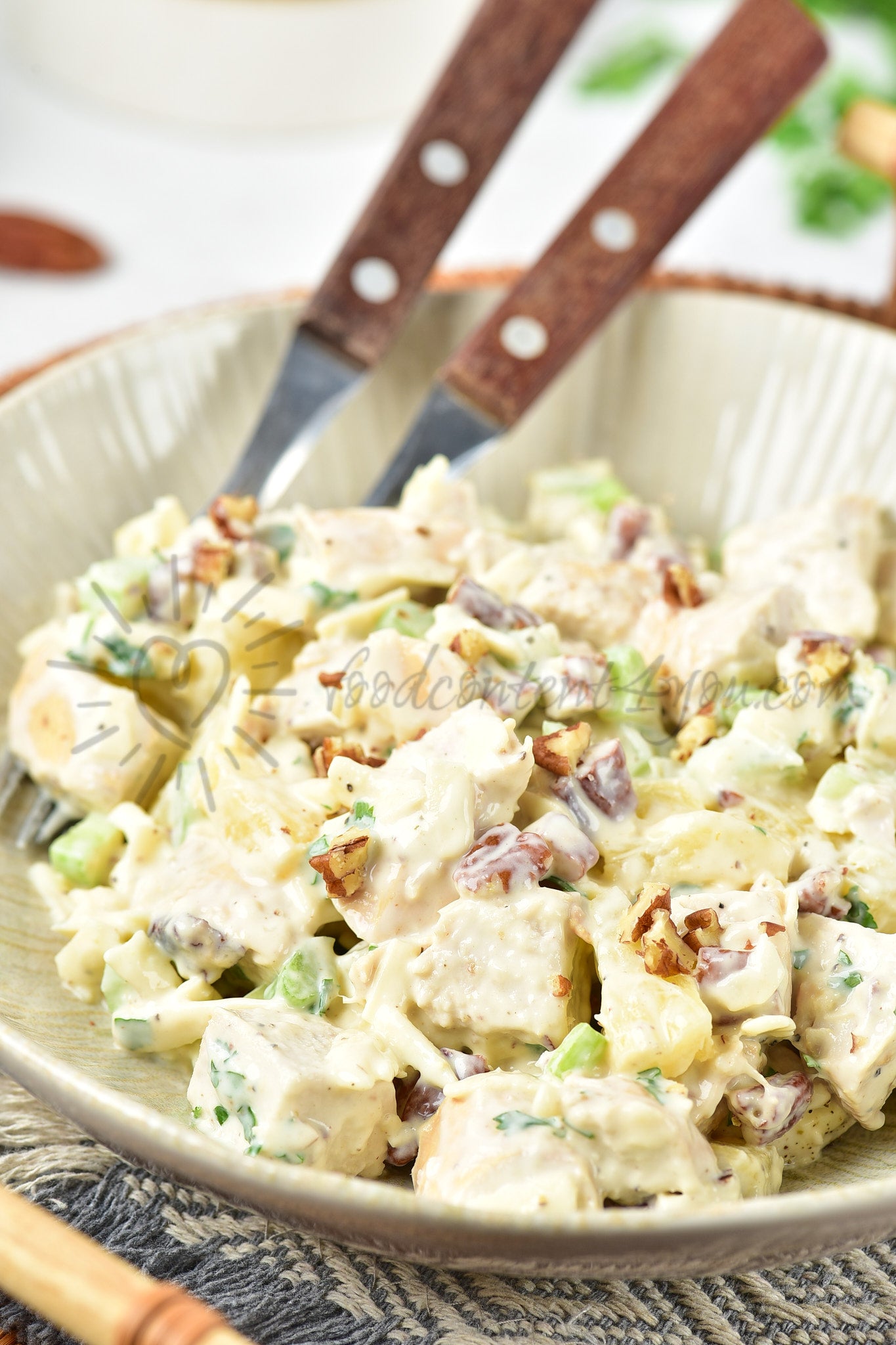 Pineapple Chicken Salad - Set 2 of 5