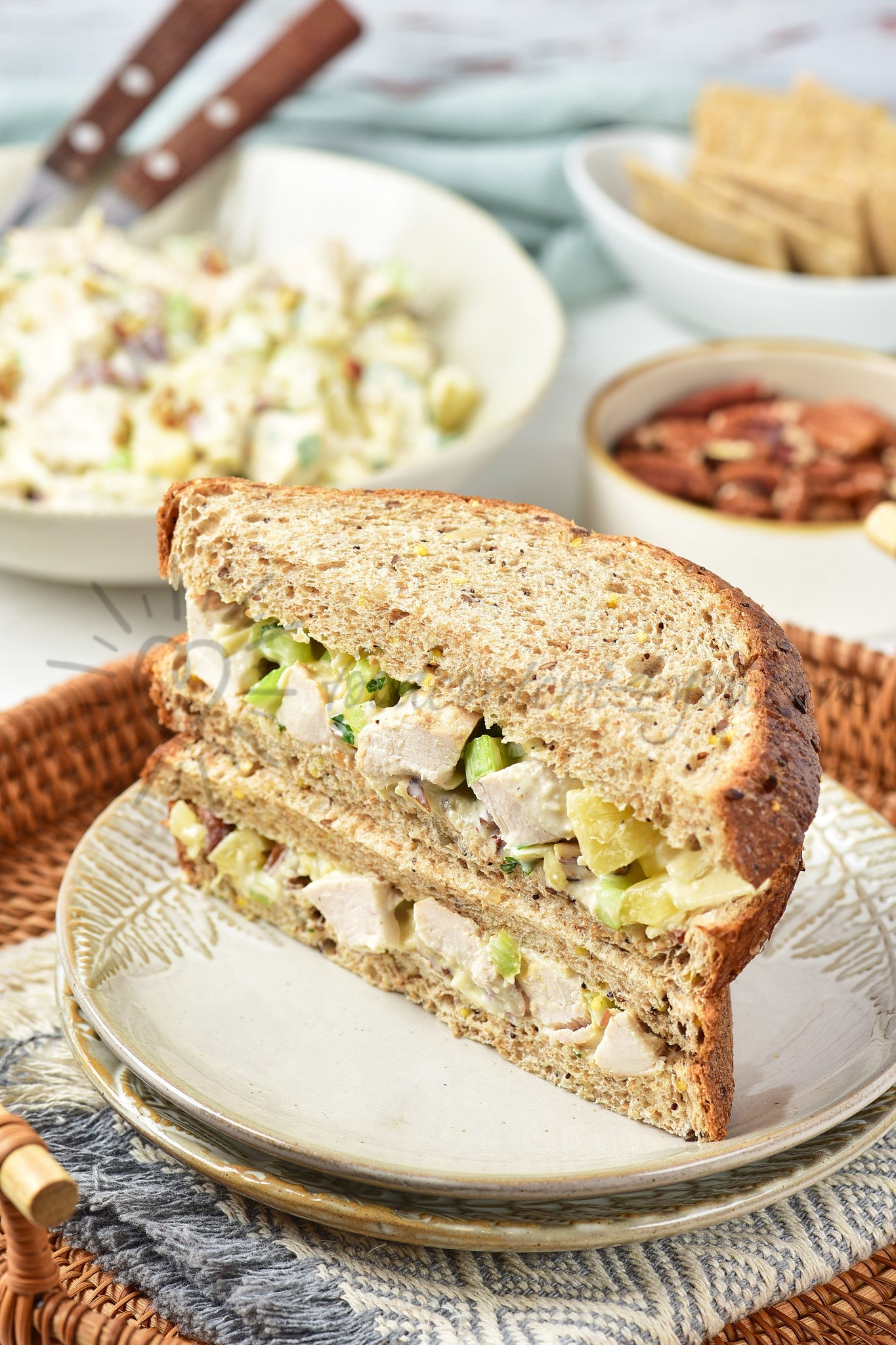 Pineapple Chicken Salad - Set 2 of 5