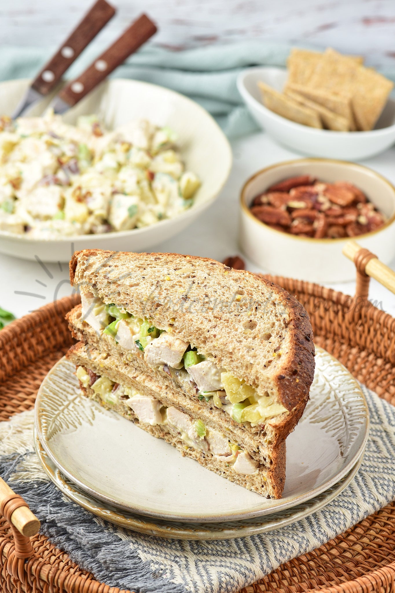 Pineapple Chicken Salad - Set 2 of 5