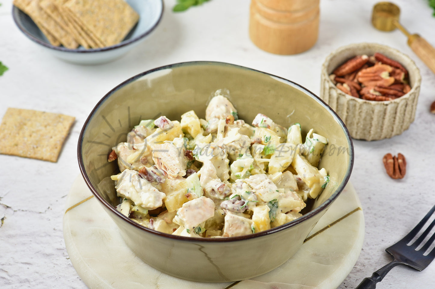 Pineapple Chicken Salad - Set 3 of 5