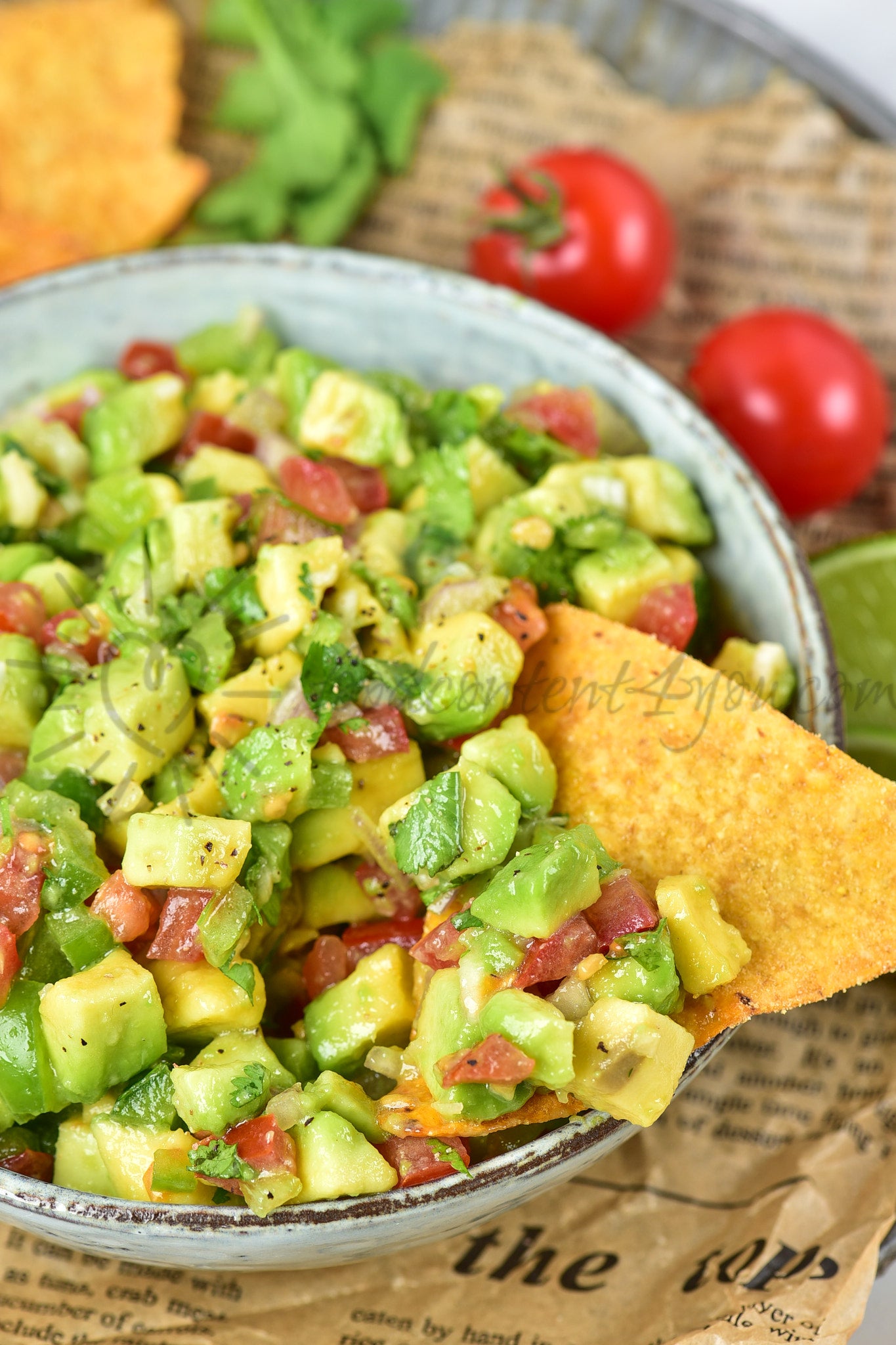 Avocado Salsa - Set 3 of 5