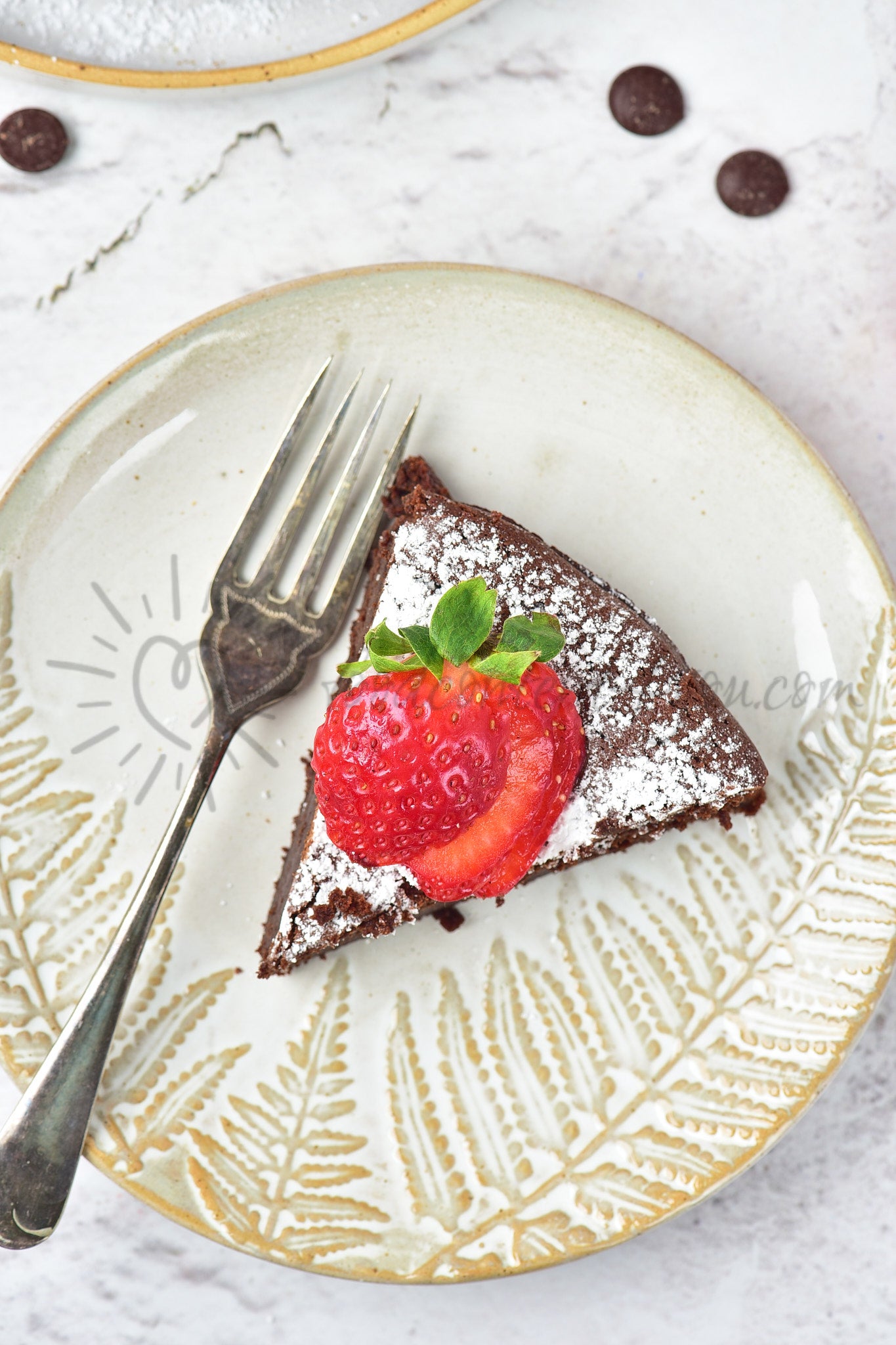 Flourless Chocolate Cake - Set 1 of 5
