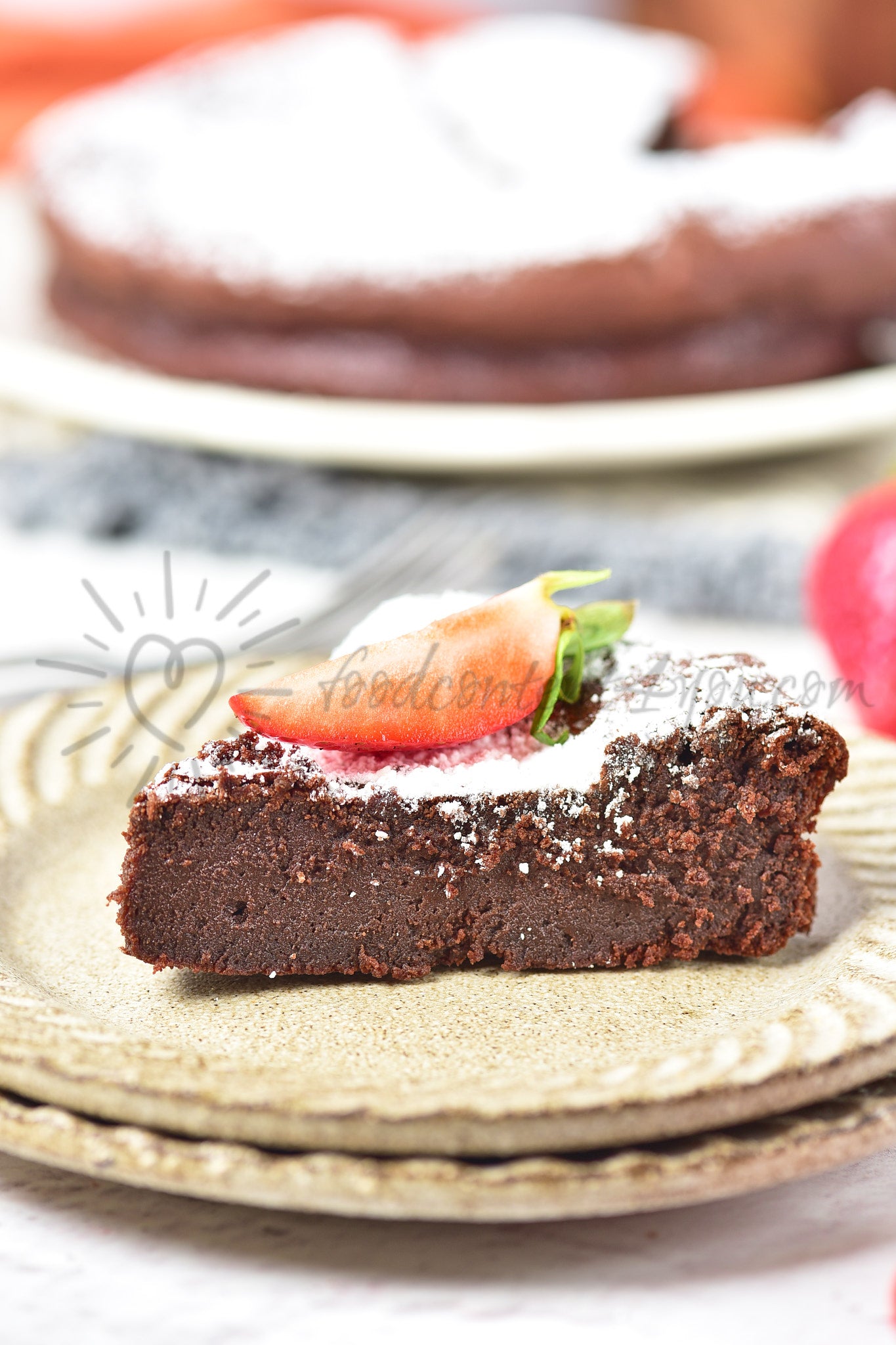 Flourless Chocolate Cake - Set 2 of 5