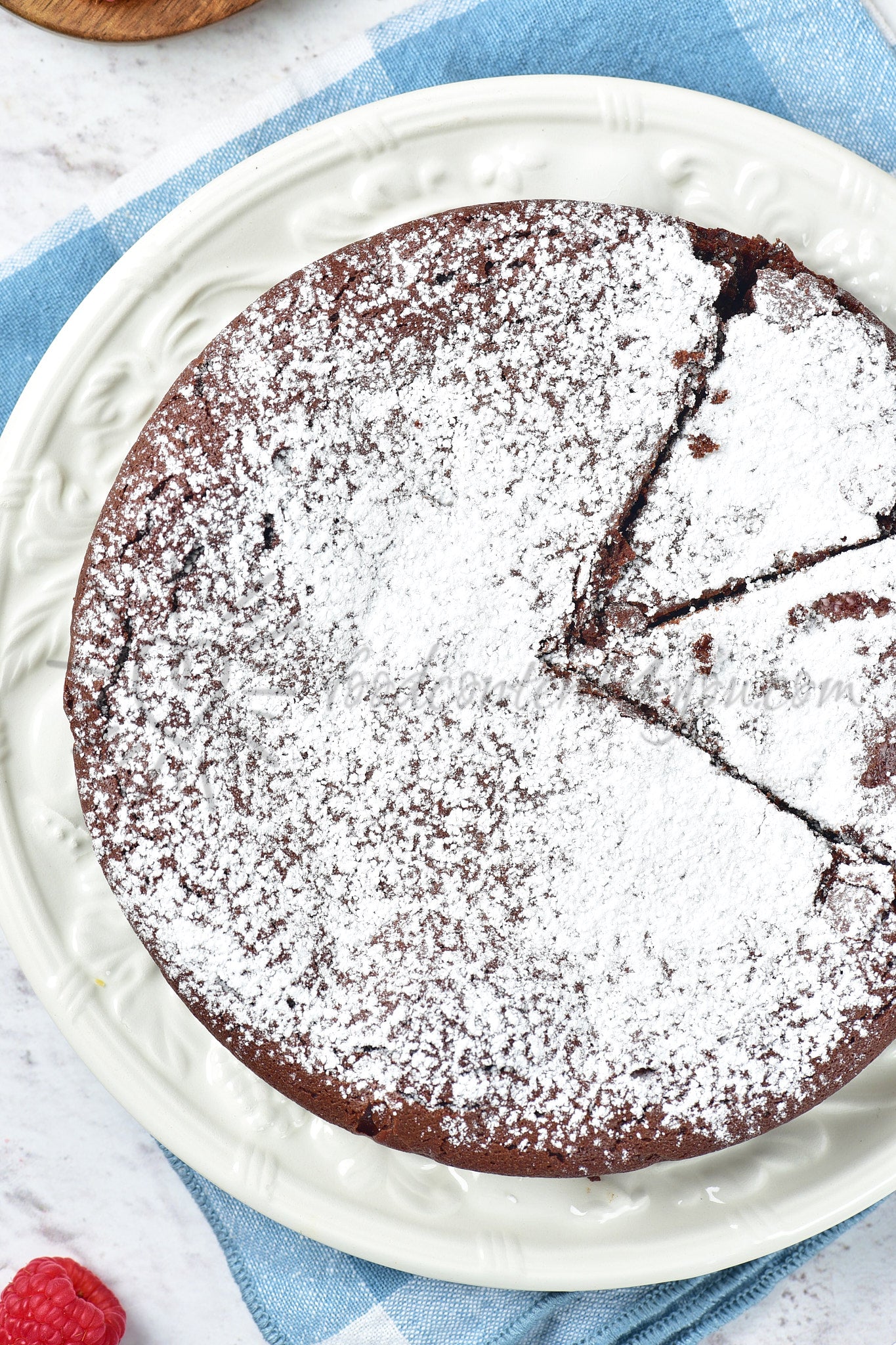 Flourless Chocolate Cake - Set 3 of 5