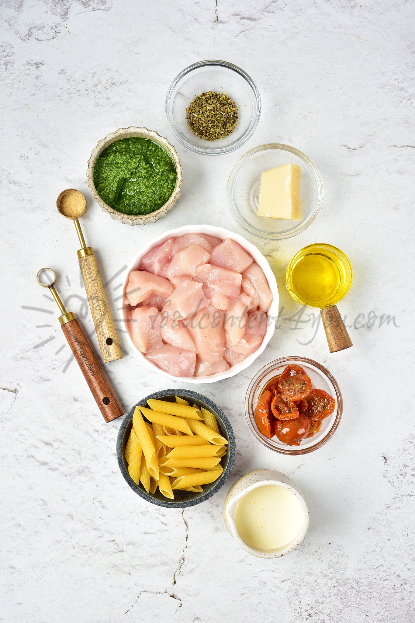 Chicken Pesto Pasta